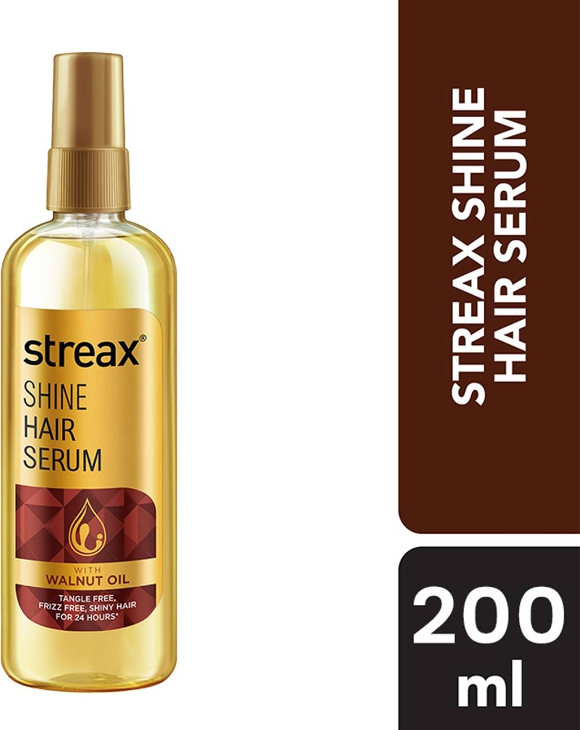 Streax Vitalized Walnut & Almond Oil Serum 100ml