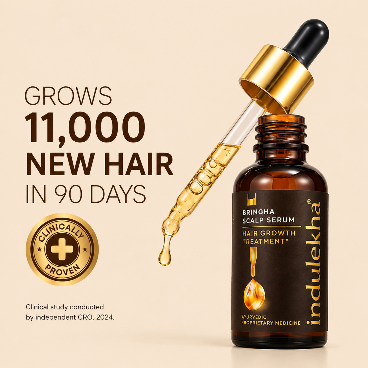 Image of indulekha HAIR GROWTH SERUM -03