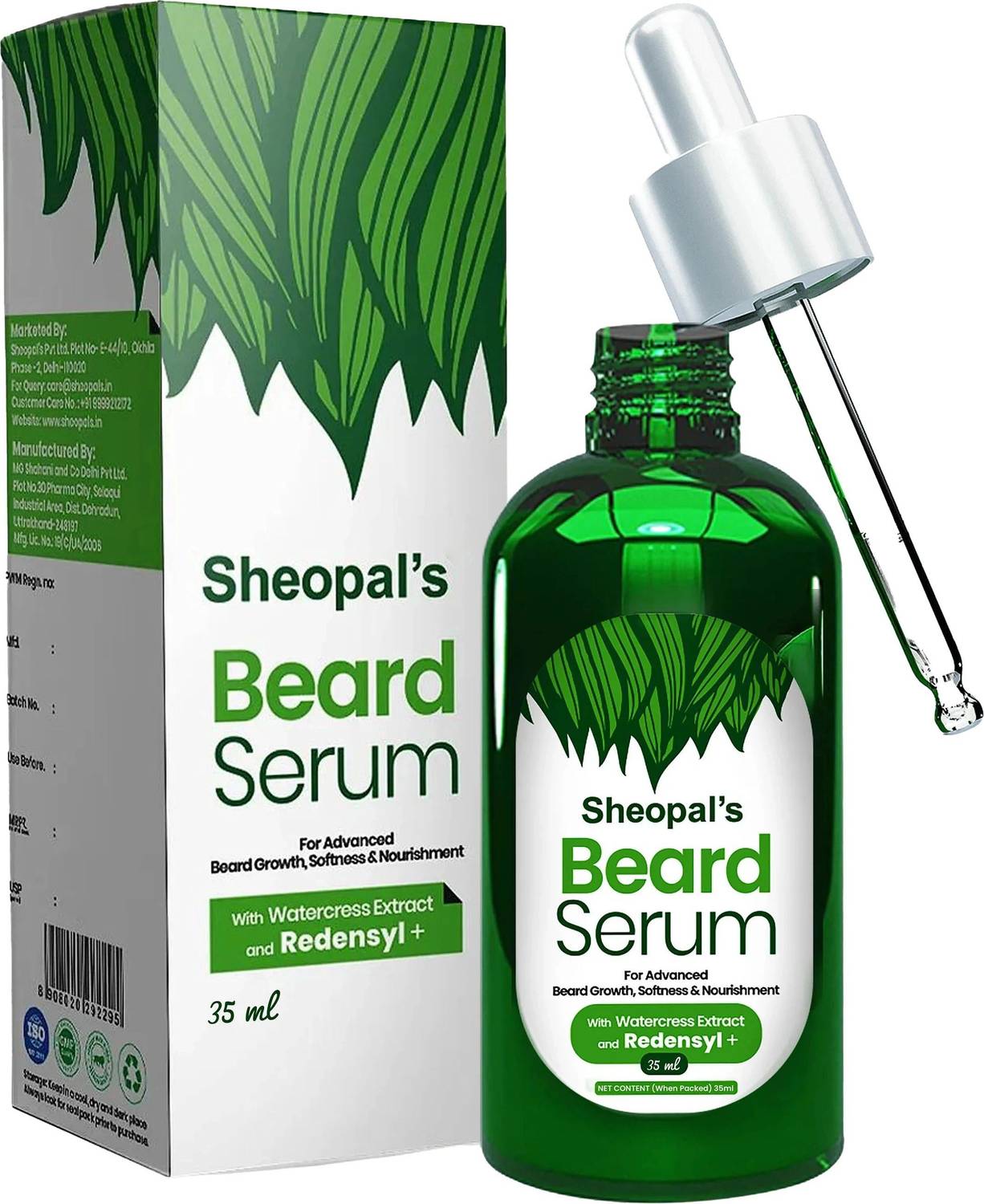 Sheopals Beard Growth Serum 35ml - Image 1