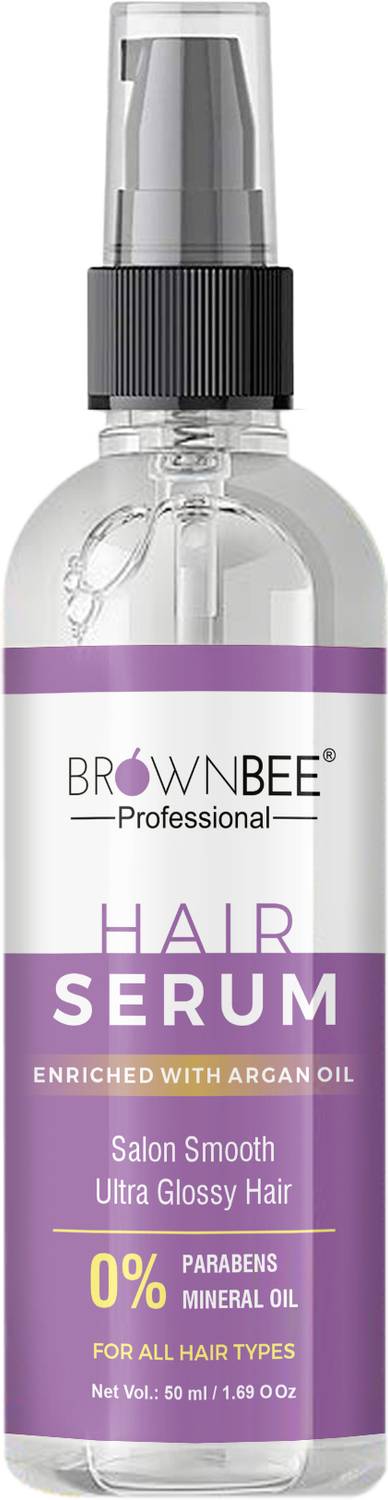 brownbee Hair Growth Serum Concentrate for Women & Men, For Dry & Frizzy Hair