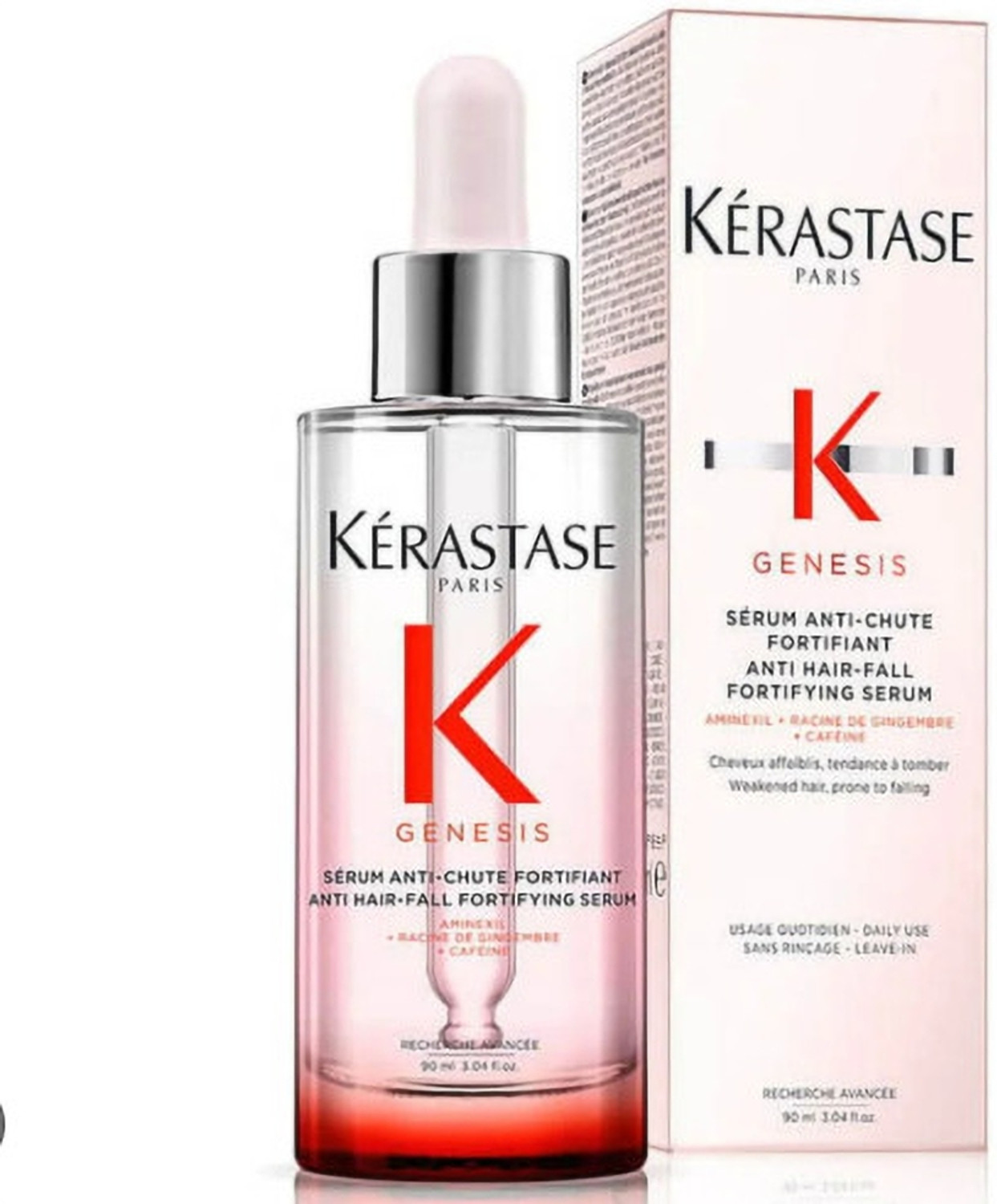 Image of KERASTASE Genesis Anti-Hair Fall Serum for Men & Women | Strengthens Hair Fibre