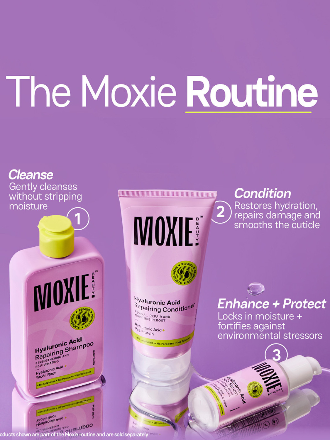 Image of MOXIE BEAUTY Hyaluronic Acid Repairing Conditioner