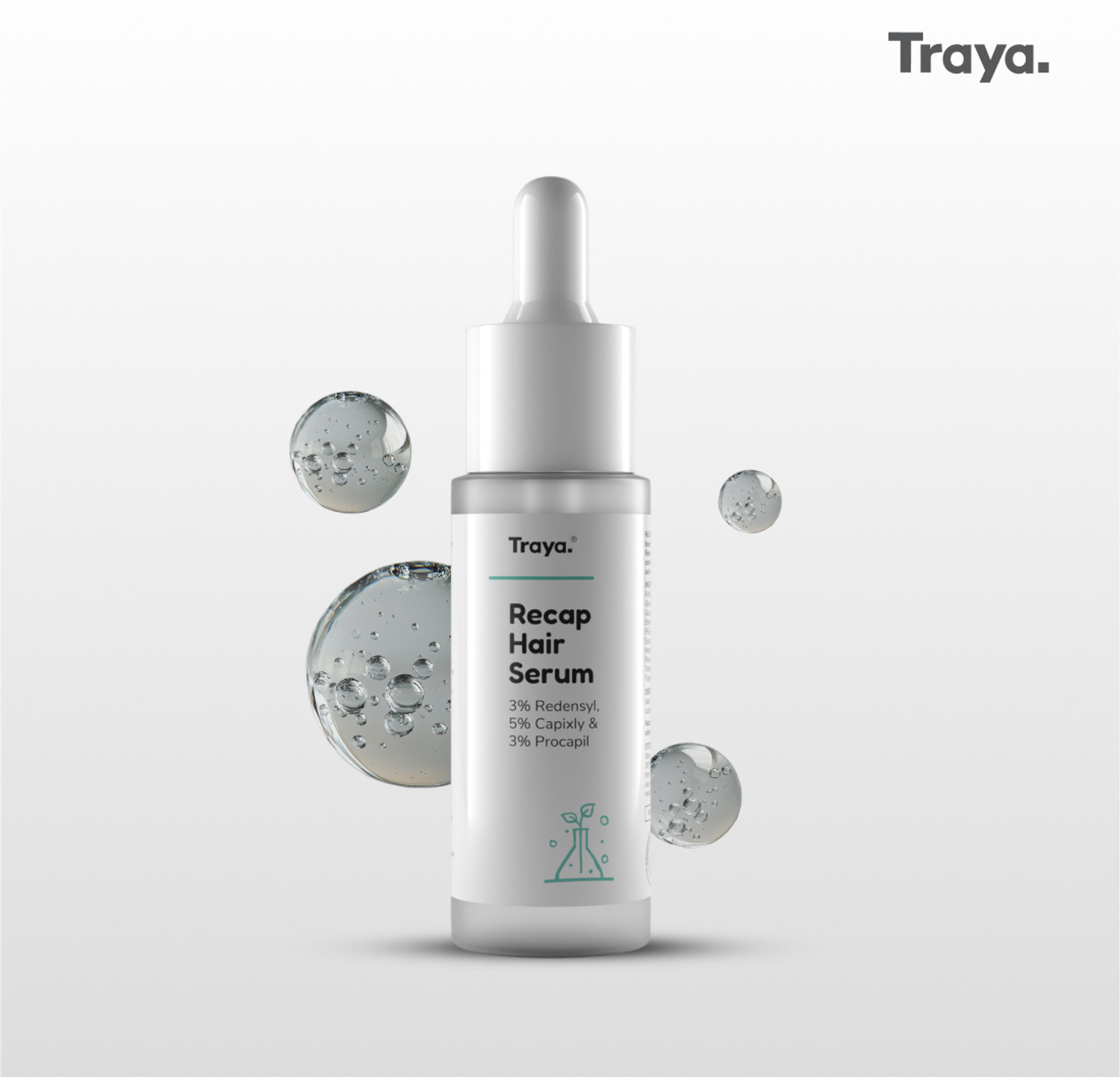 Image of Traya ReCaP Serum with Redensyl, Procapil & Capixyl for Hairfall Control & Growth