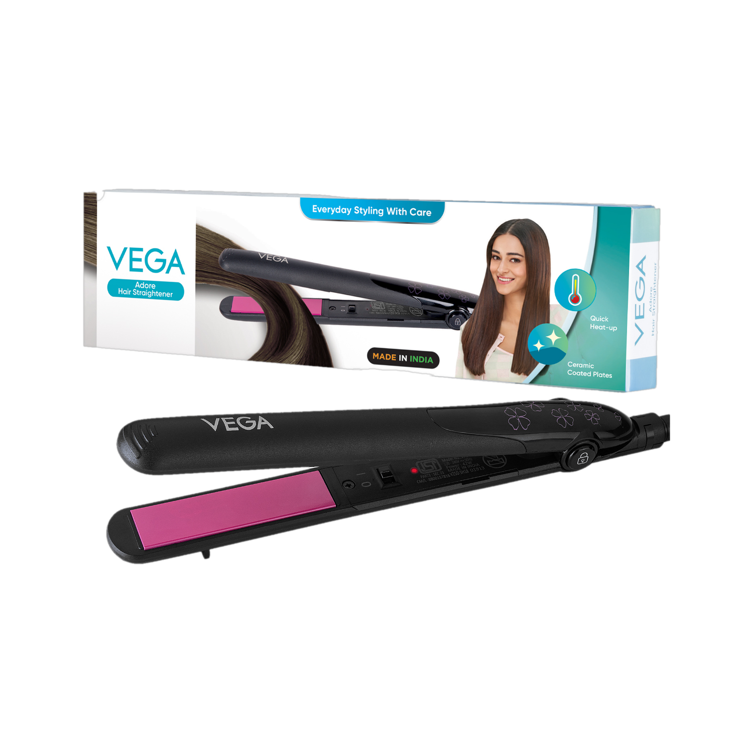 Image of VEGA Adore Adore Flat Hair Straightener Hair Straightener
