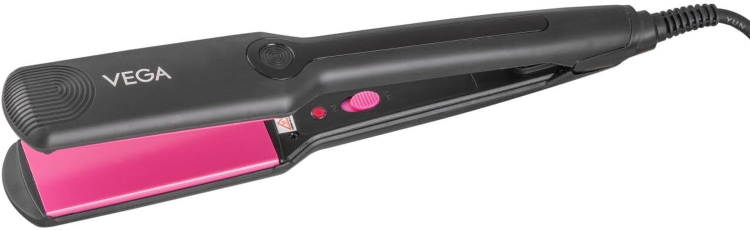 Image of VEGA Ultra Shine with Wide Ceramic Coated Plates & Quick Heat Up VHSH-25 Hair Straightener