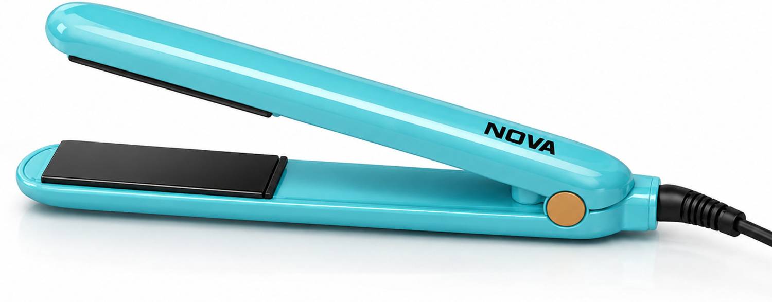 NOVA NHS 909 Hair Straightener (Turquoise)