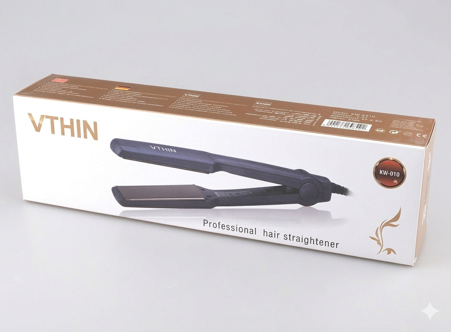 Image of VTHIN Elite Straightener: Salon Results at Home 329-HTSTRAIGHTNER65 Hair Straightener