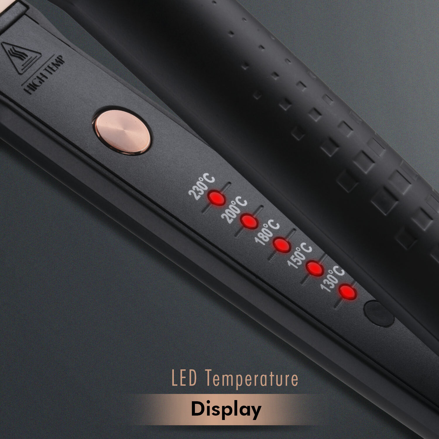 Image of Vega Professional Pro Copper Titanium Shine with Copper Titanium 3D Floating Plates (VPMHS-07) VPMHS-07 Hair Straightener