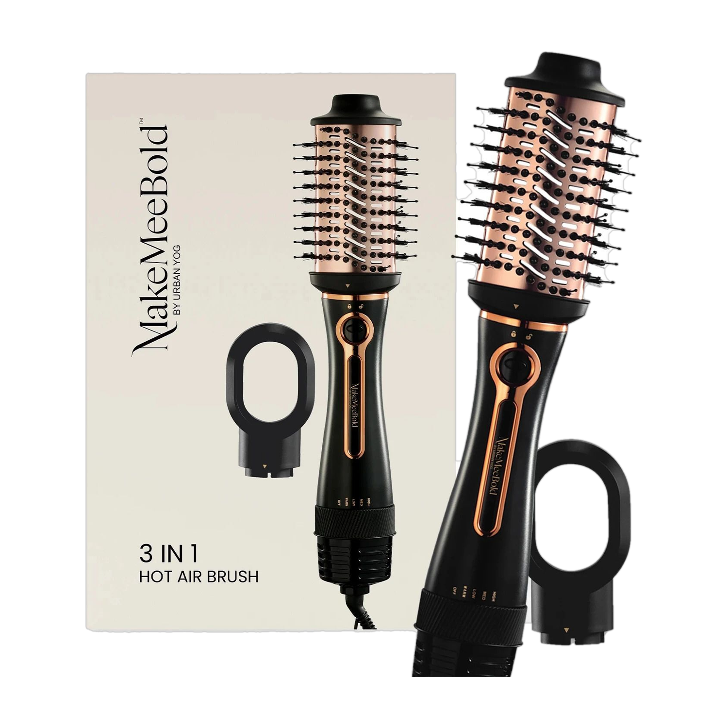 URBANYOG 3 in 1 Hot Air Brush - Image 1