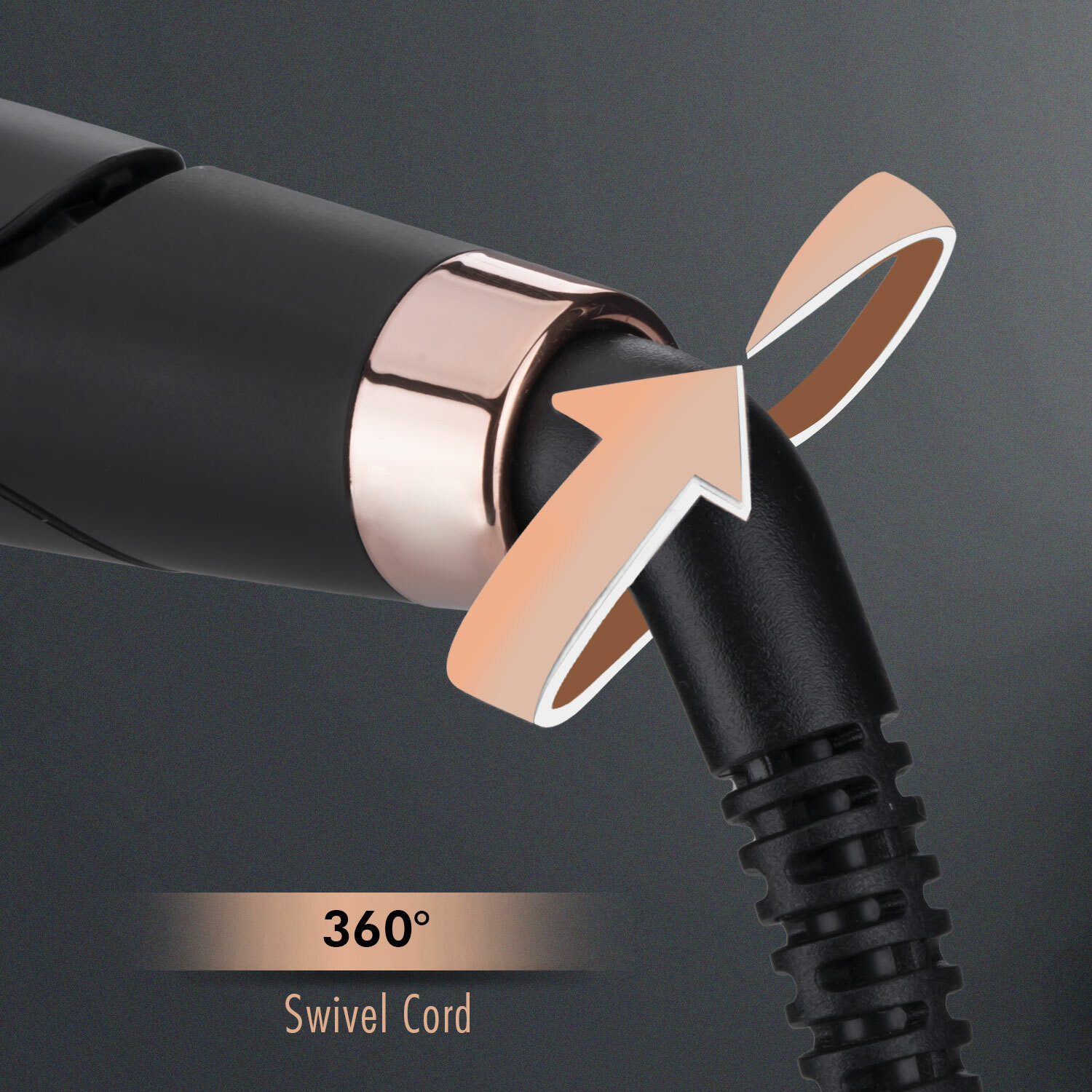 Image of Vega Professional Pro Copper Titanium Shine with Copper Titanium 3D Floating Plates (VPMHS-07) VPMHS-07 Hair Straightener