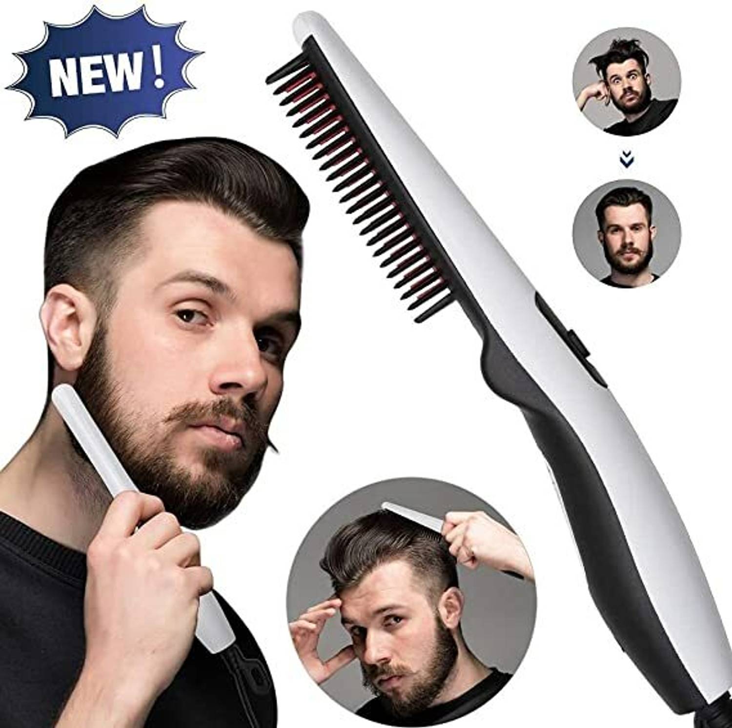 Miral Men Electric Beard Straightener - Image 2