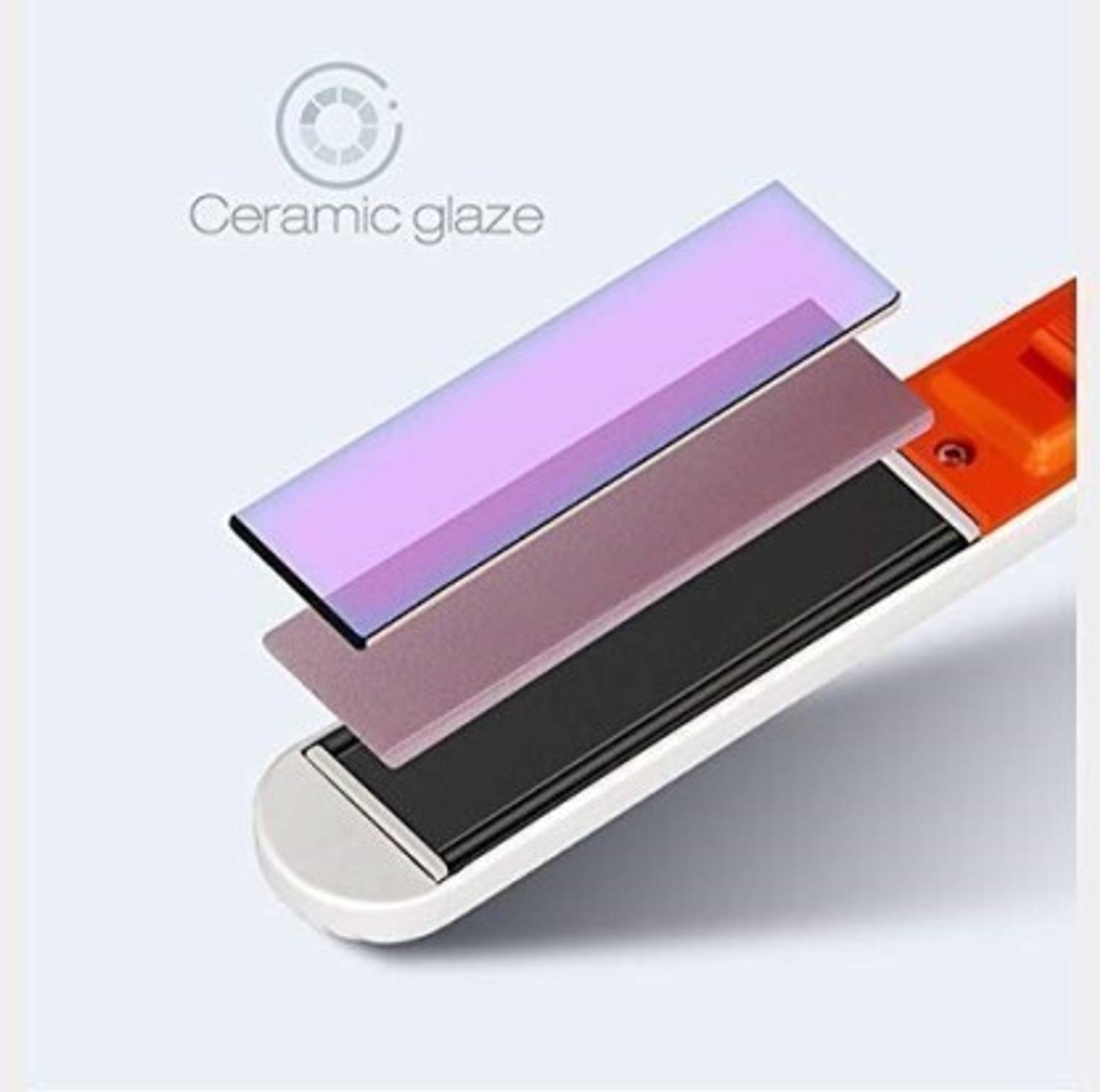 GLOW Portable Mini Ceramic Hair Straightener - Image 5