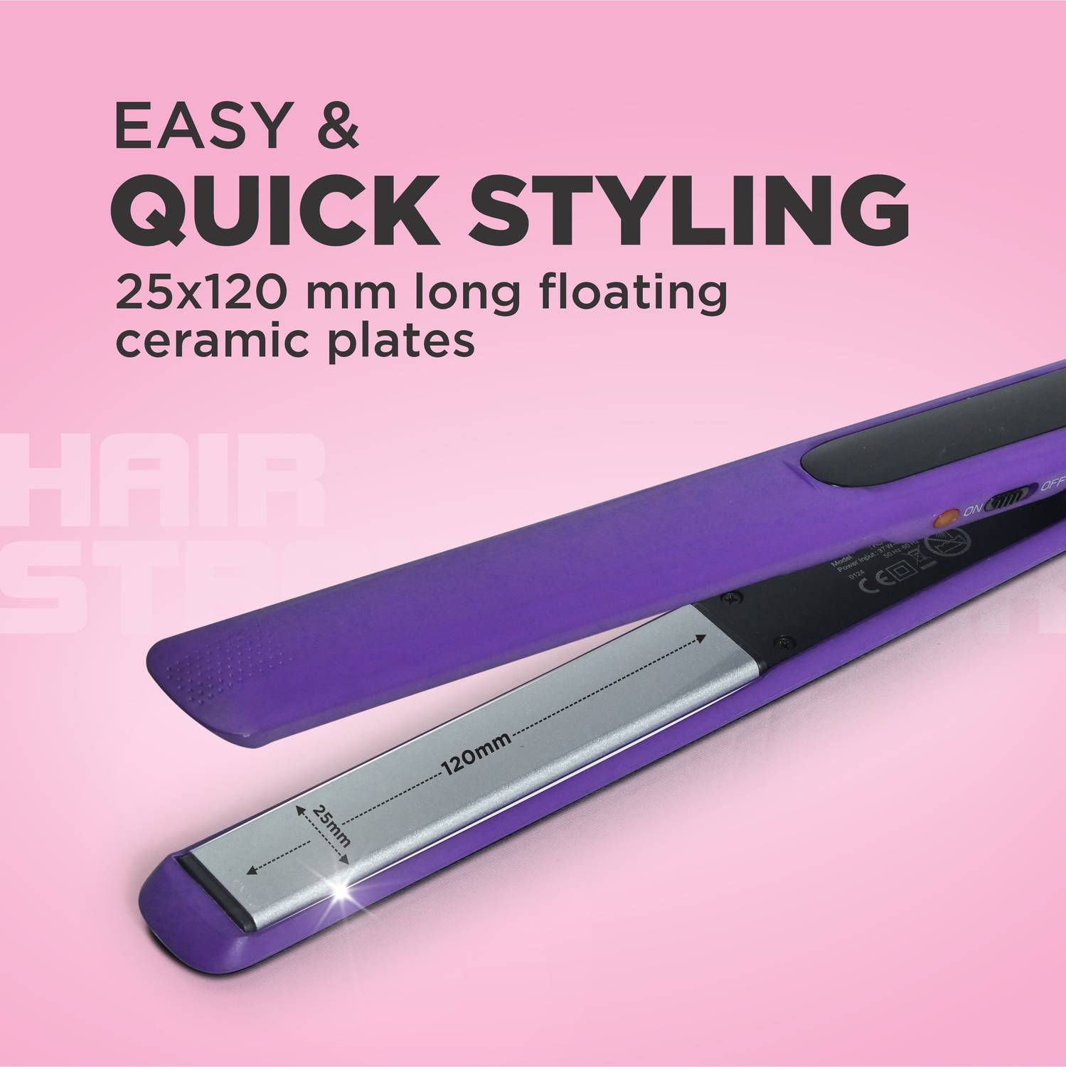 HAVELLS HS4101 Purple Hair Straightener - Image 4