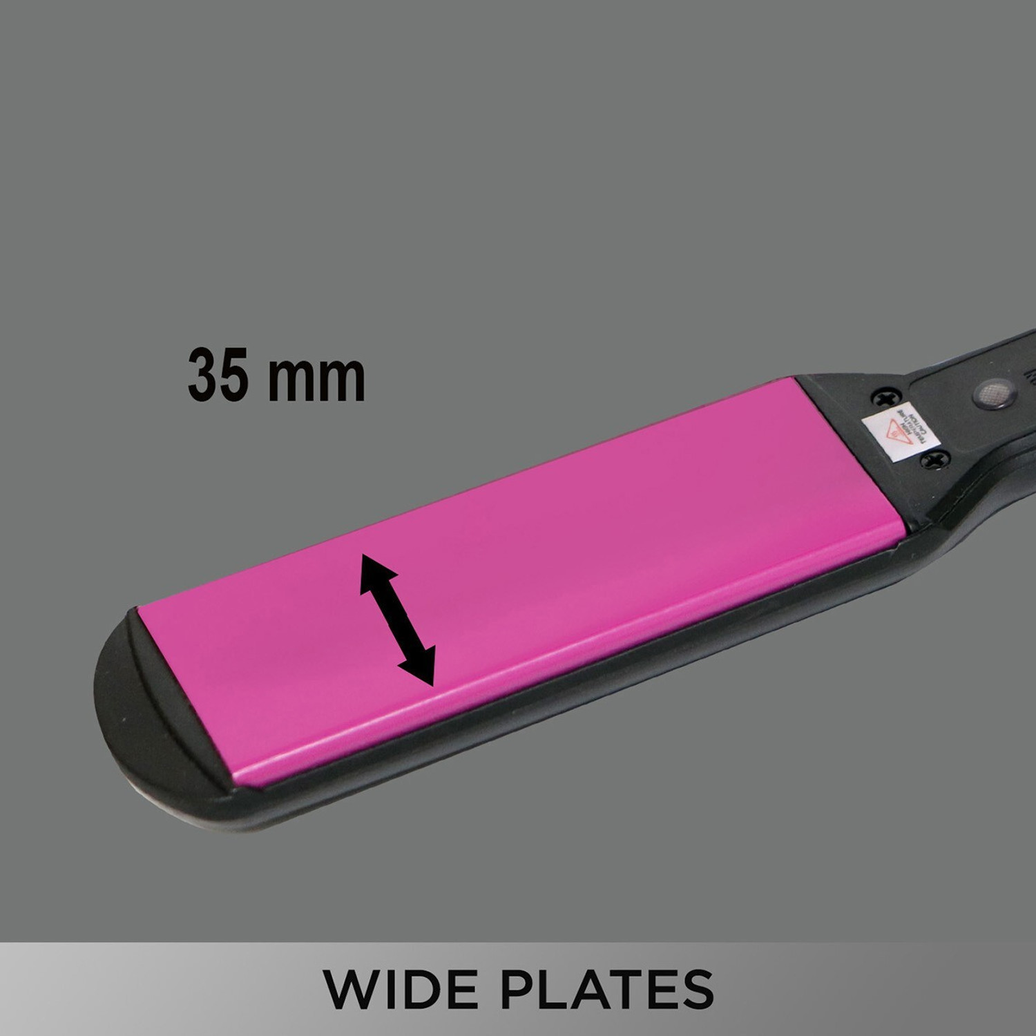 Image of VEGA Ultra Shine with Wide Ceramic Coated Plates & Quick Heat Up VHSH-25 Hair Straightener
