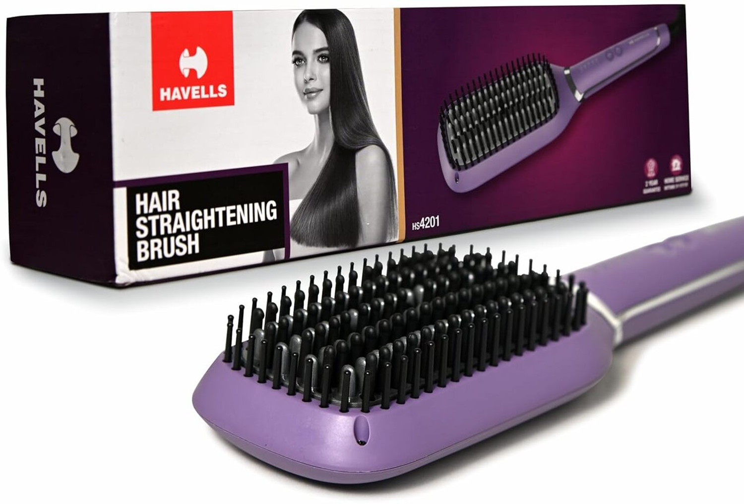 Image of HAVELLS HS4201 Hair Straightener Brush