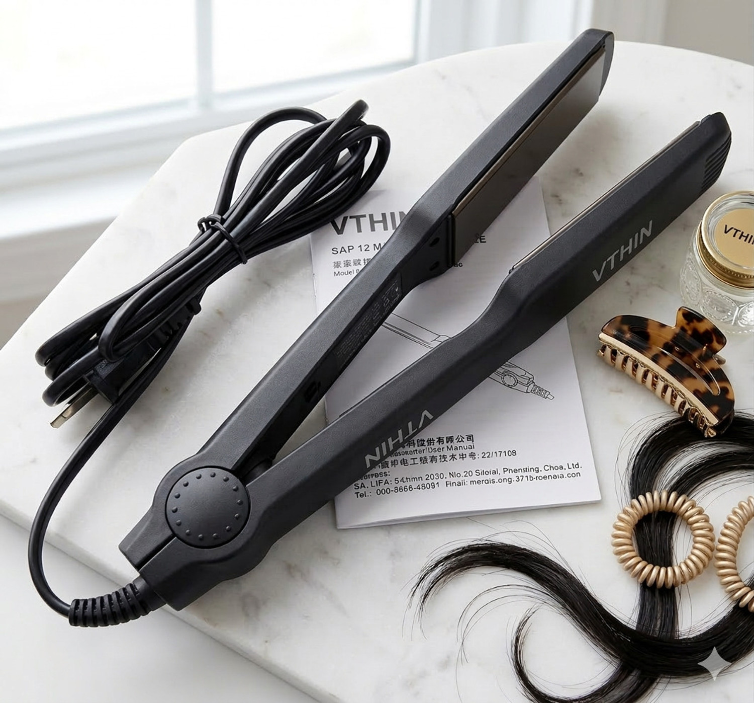 Image of VTHIN Elite Straightener: Salon Results at Home 329-HTSTRAIGHTNER65 Hair Straightener