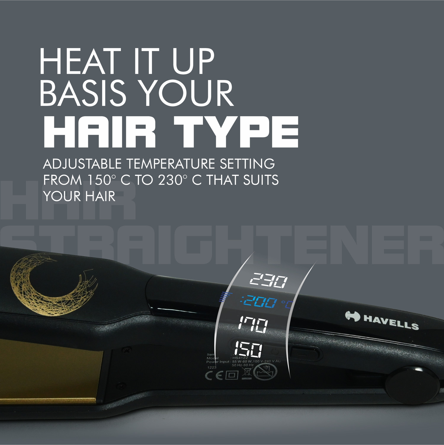 Image of HAVELLS HS4122 Keratin Smooth HS 4122 Hair Straightener