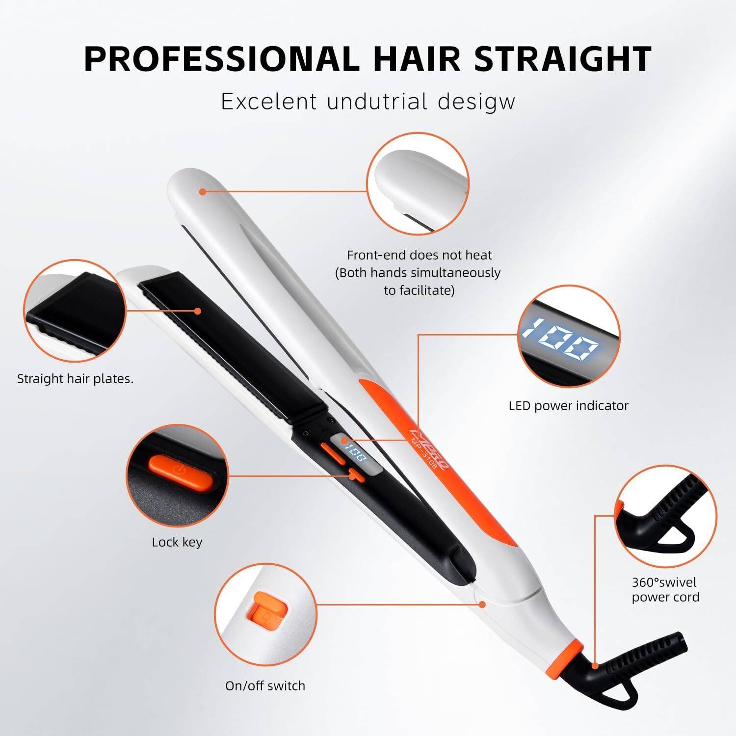Straight Head Straightener Portable Set - Straight Ahead Beauty main image 4