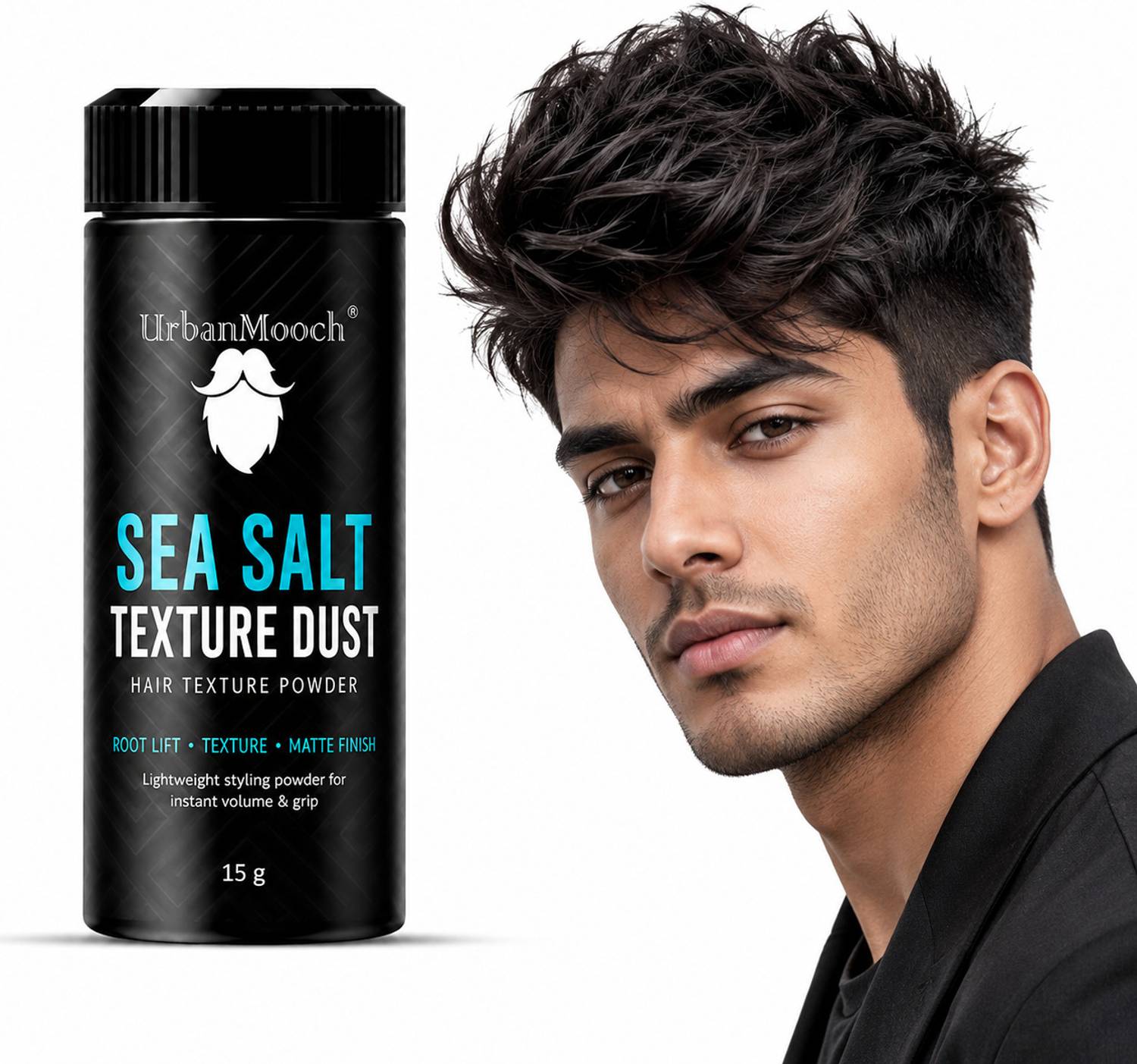 UrbanMooch Sea Salt Hair Texture Powder for Men - Image 1