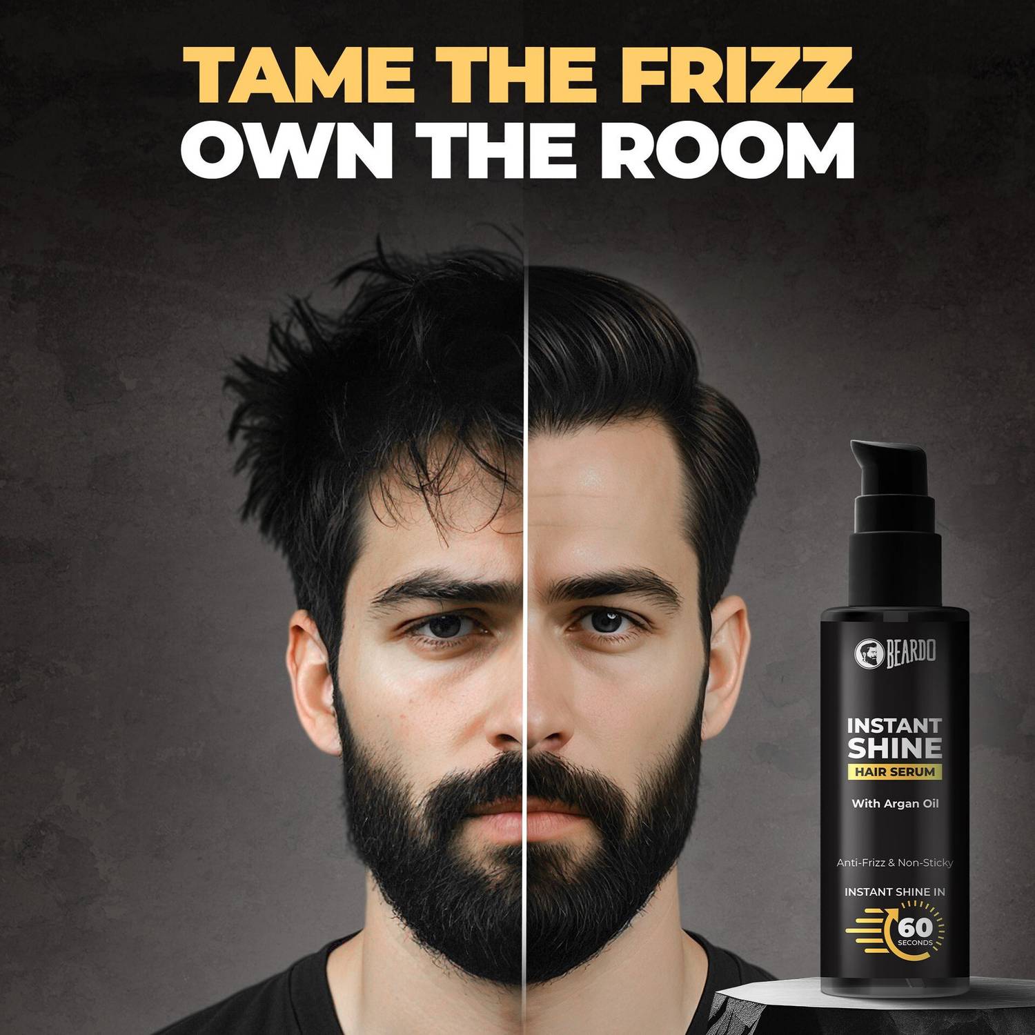 BEARDO Man Curls Curly Hair Cream & Serum (Set of 2) Pack of 2 - Image 4