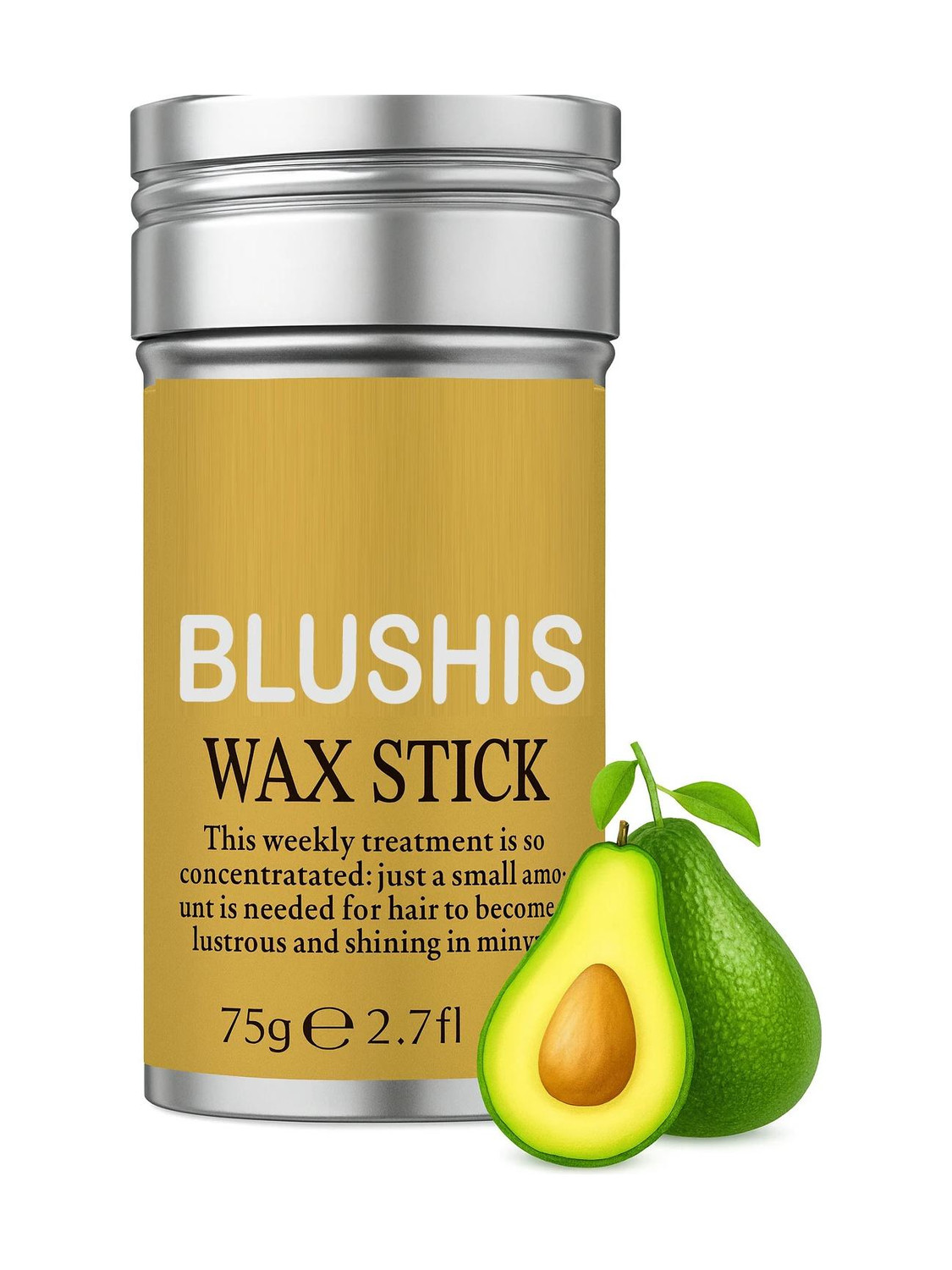 Image of BLUSHIS Hair Wax Stick for Hair Styling Wax Stick Non-greasy Styling Wax Hair Wax Hair Wax