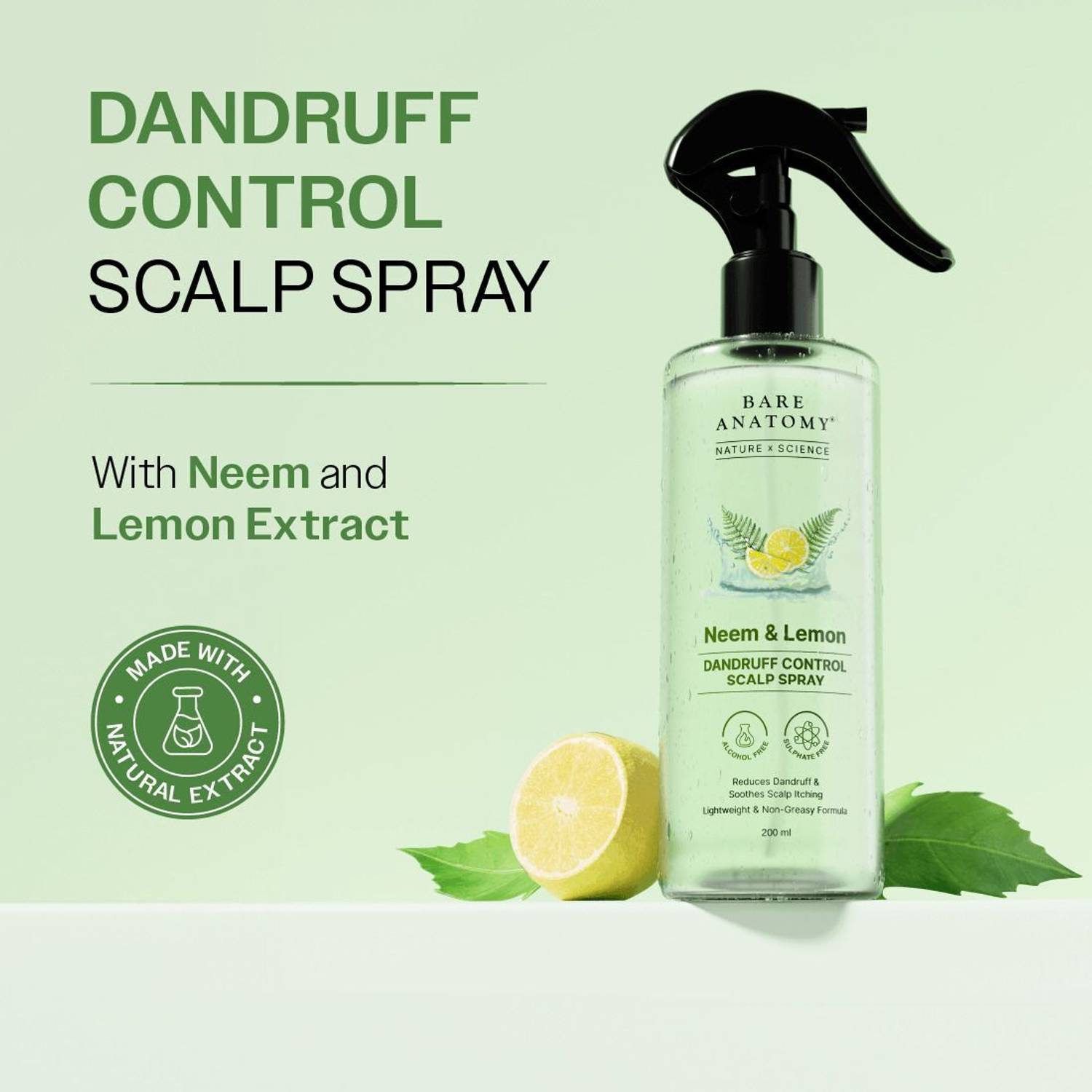 BARE Anatomy Dandruff Control Scalp Spray - Image 2