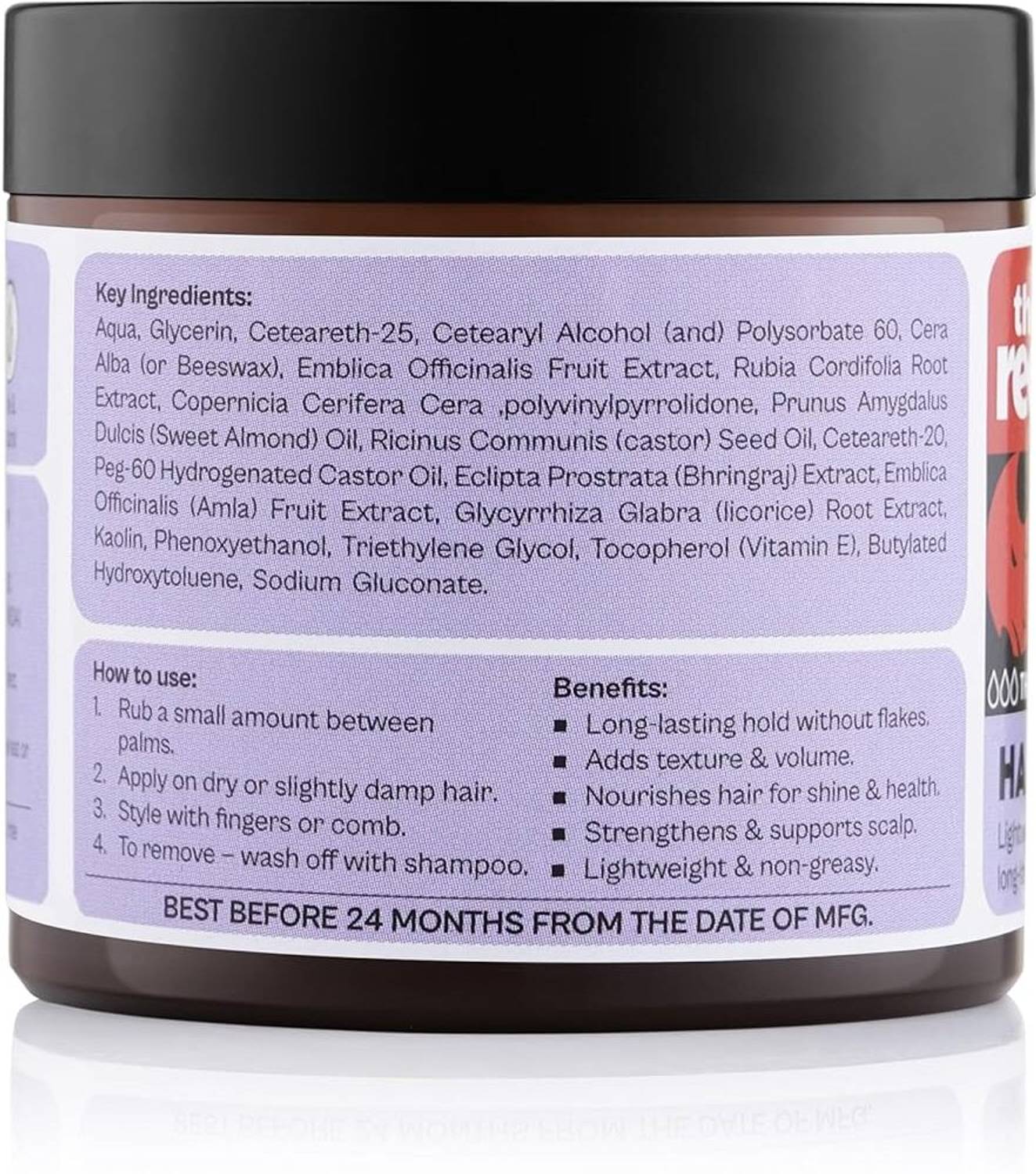 The Red Rhino Hair Wax Matte Finish - Image 5