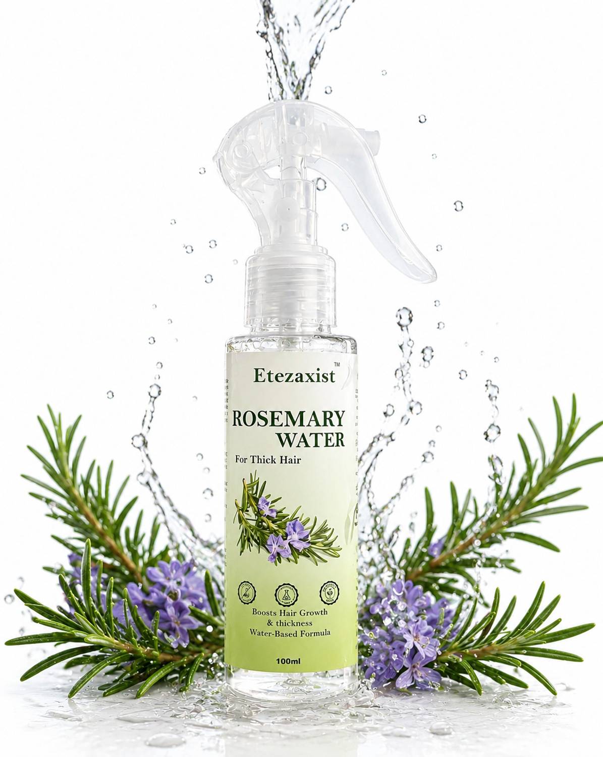 Etezaxist Rosemary Water Hair Spray - Image 1