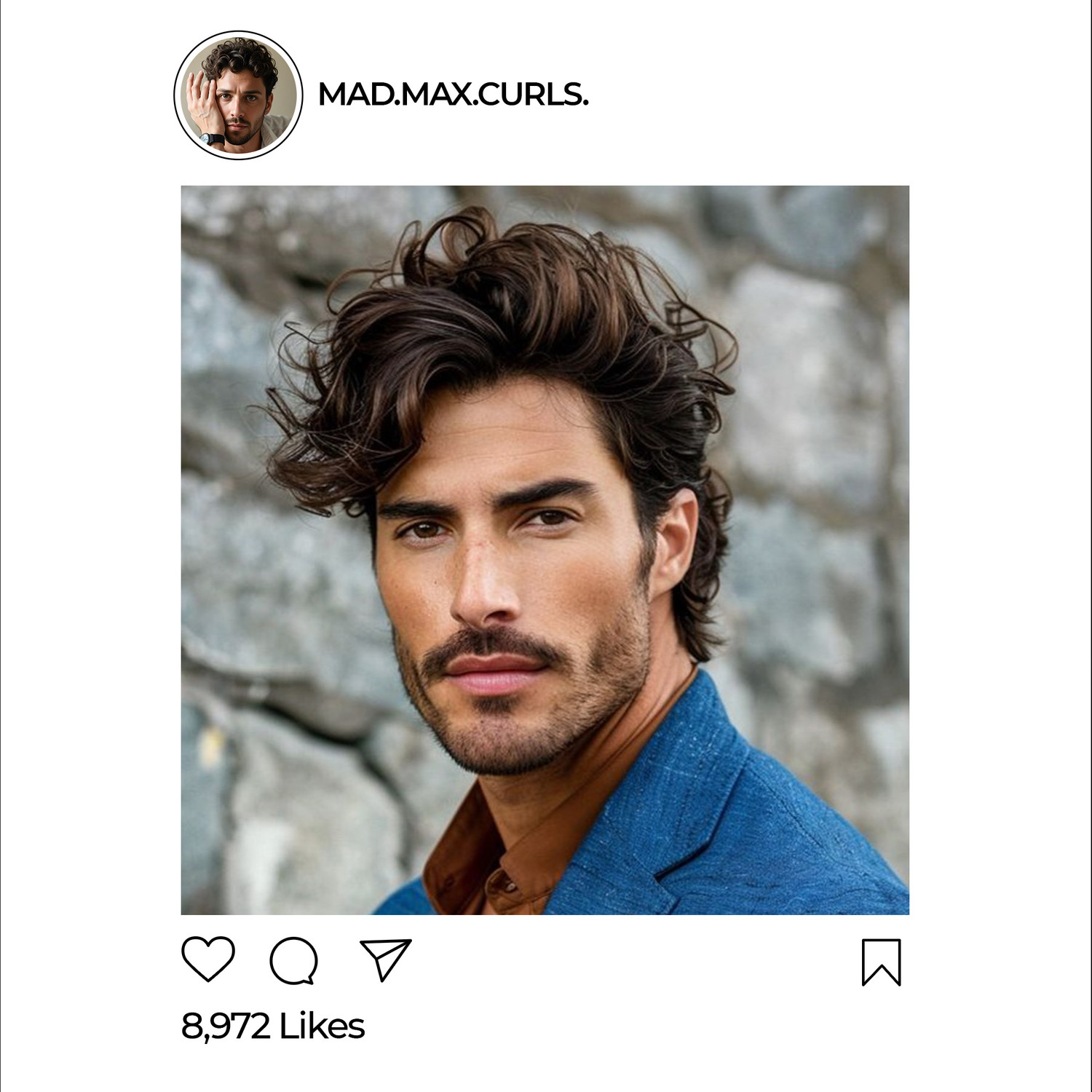 Image of BEARDO Man Curls Curly Hair Cream | Define & Enhance Curls with Natural Hold Hair Cream
