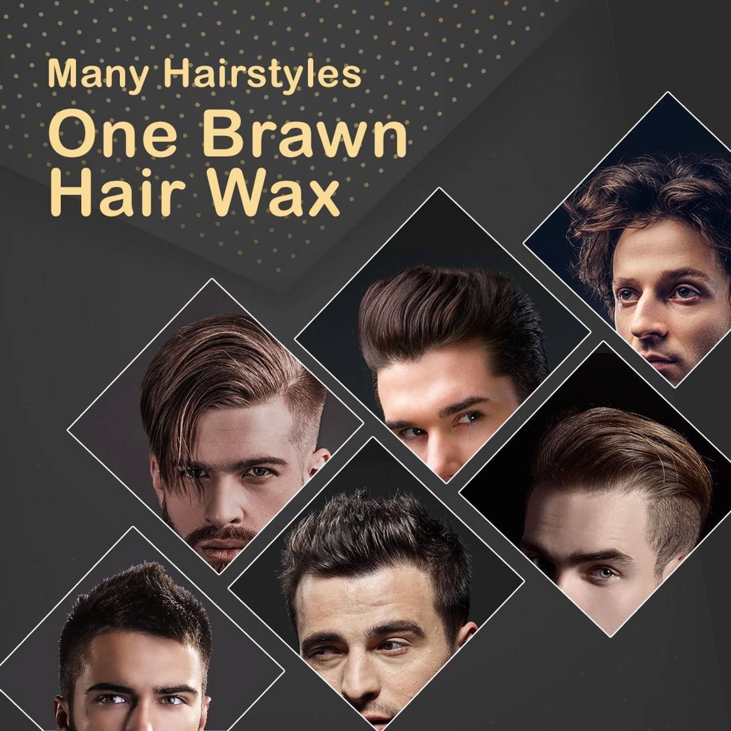 THE MAN COMPANY Brawn Hair Wax - Almond & Argan Oil 50g - Image 4