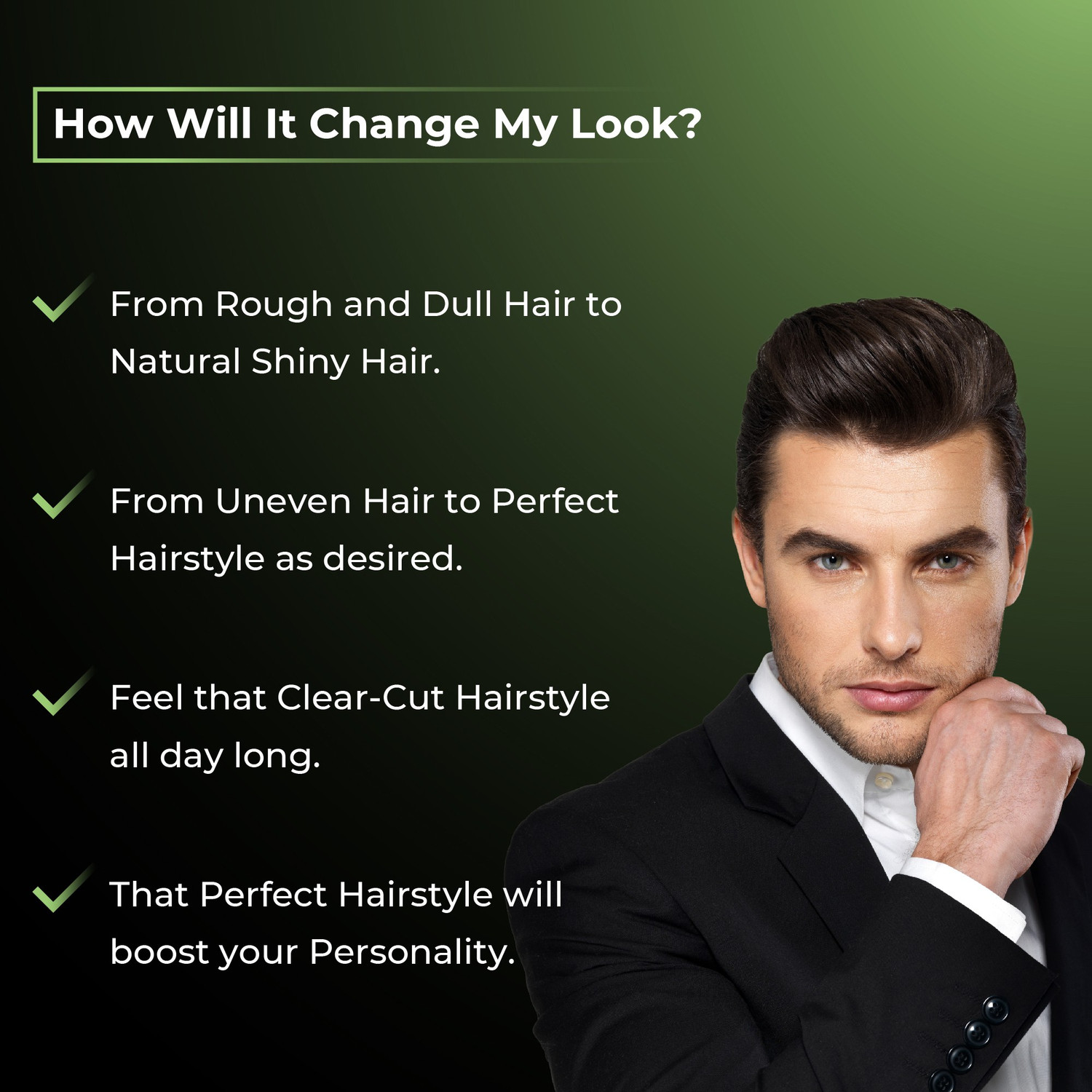 Image of Men Deserve Natural Finish Clay Hair Wax enriched with Argan Oil and Vitamin E Hair Wax