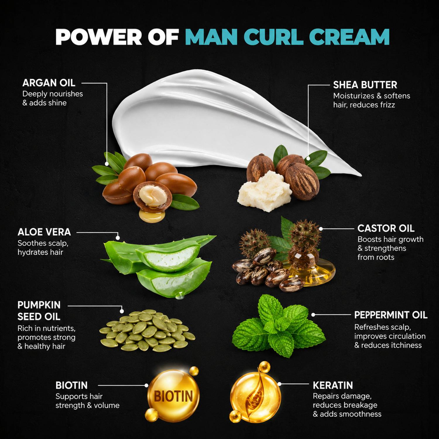 Hegza Perfect Curls Styling Cream - Image 2