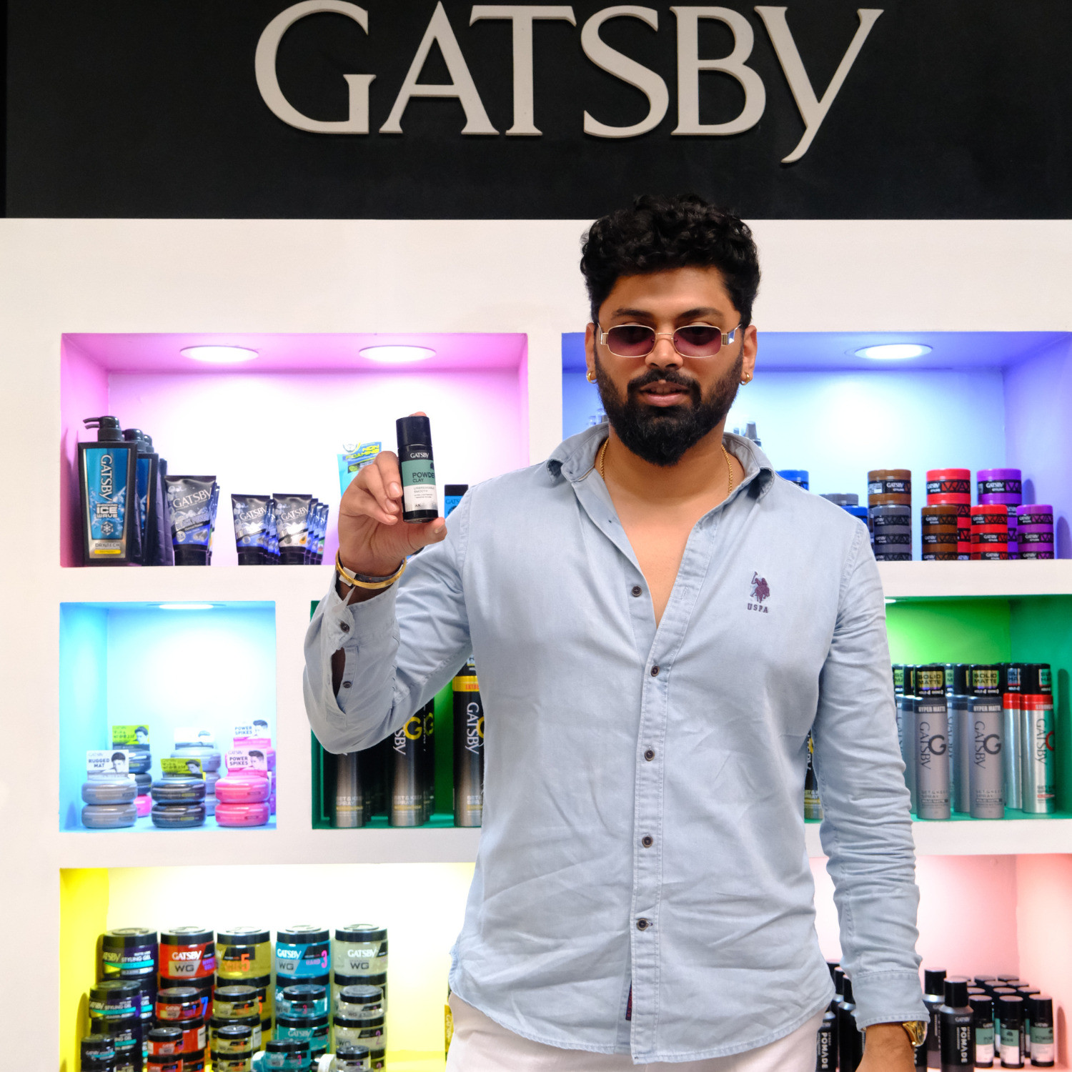 Image of GATSBY Japan Powder Clay - Unbreakable Smooth Hair Clay