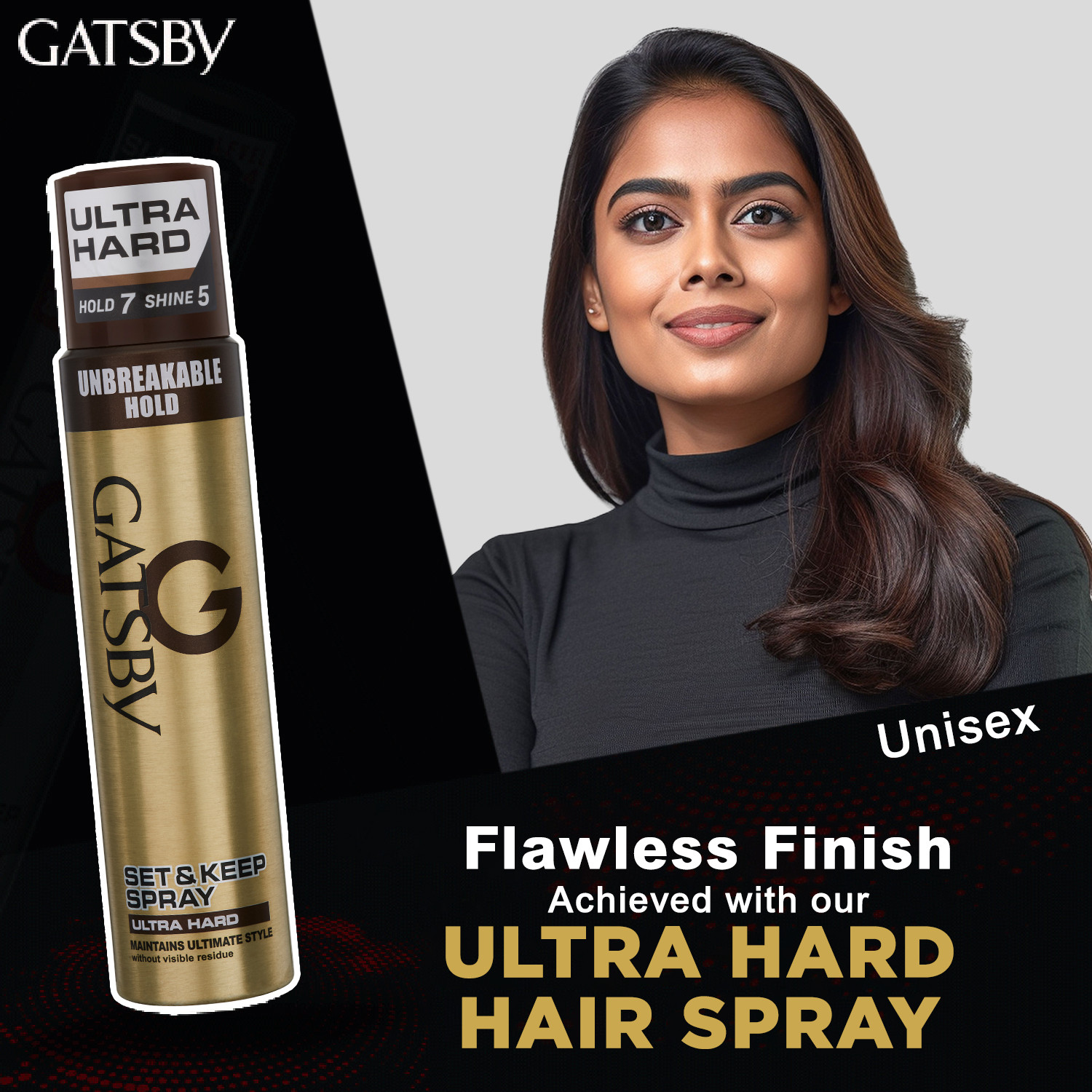 Image of GATSBY Japan Set & Keep Spray - Ultra Hard Hair Spray