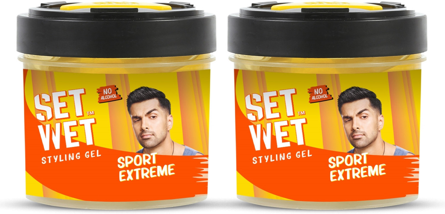 Image of SET WET Ultimate Hold Hair Styling Gel for Men Hair Gel