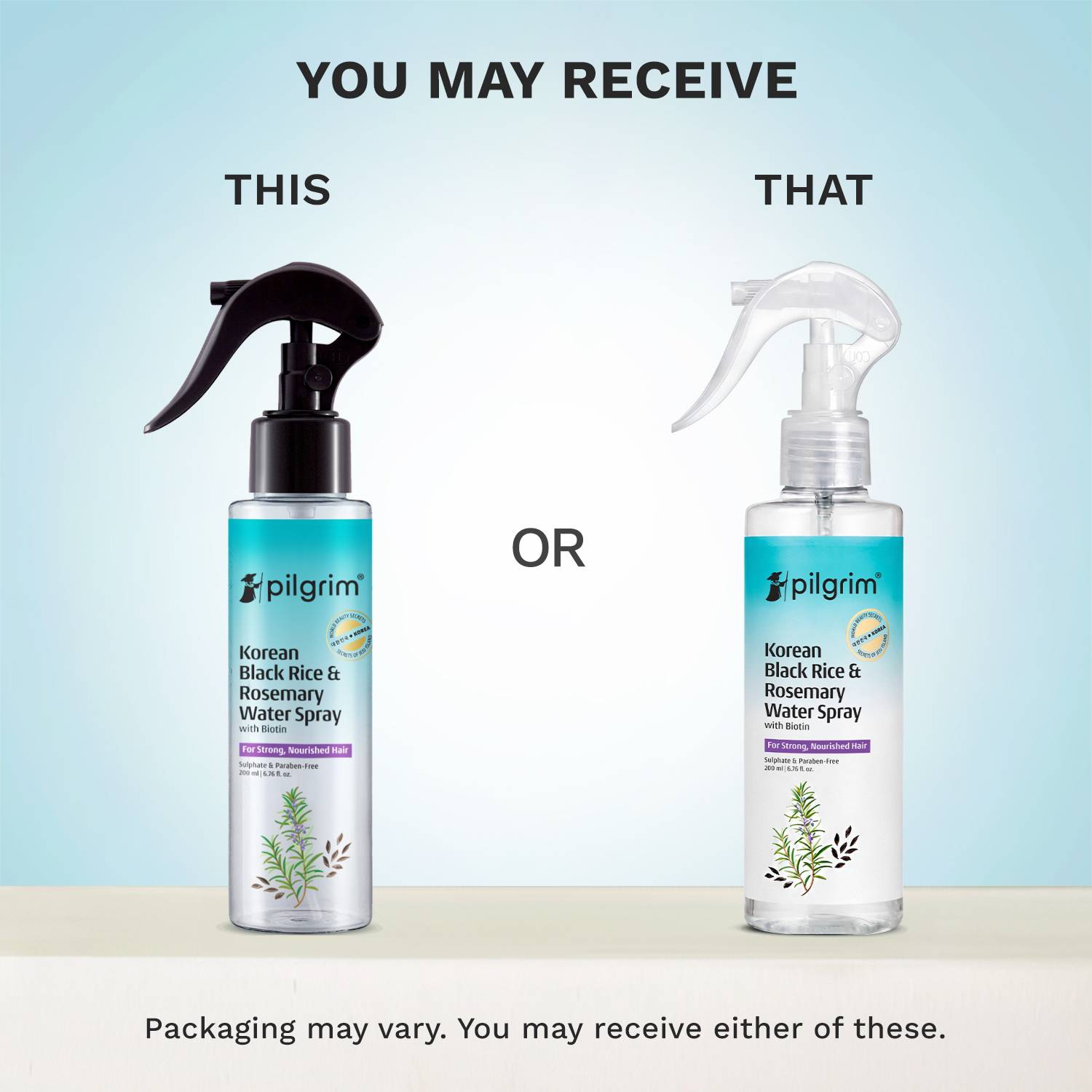 Pilgrim Rosemary Water Spray with Biotin - Image 2