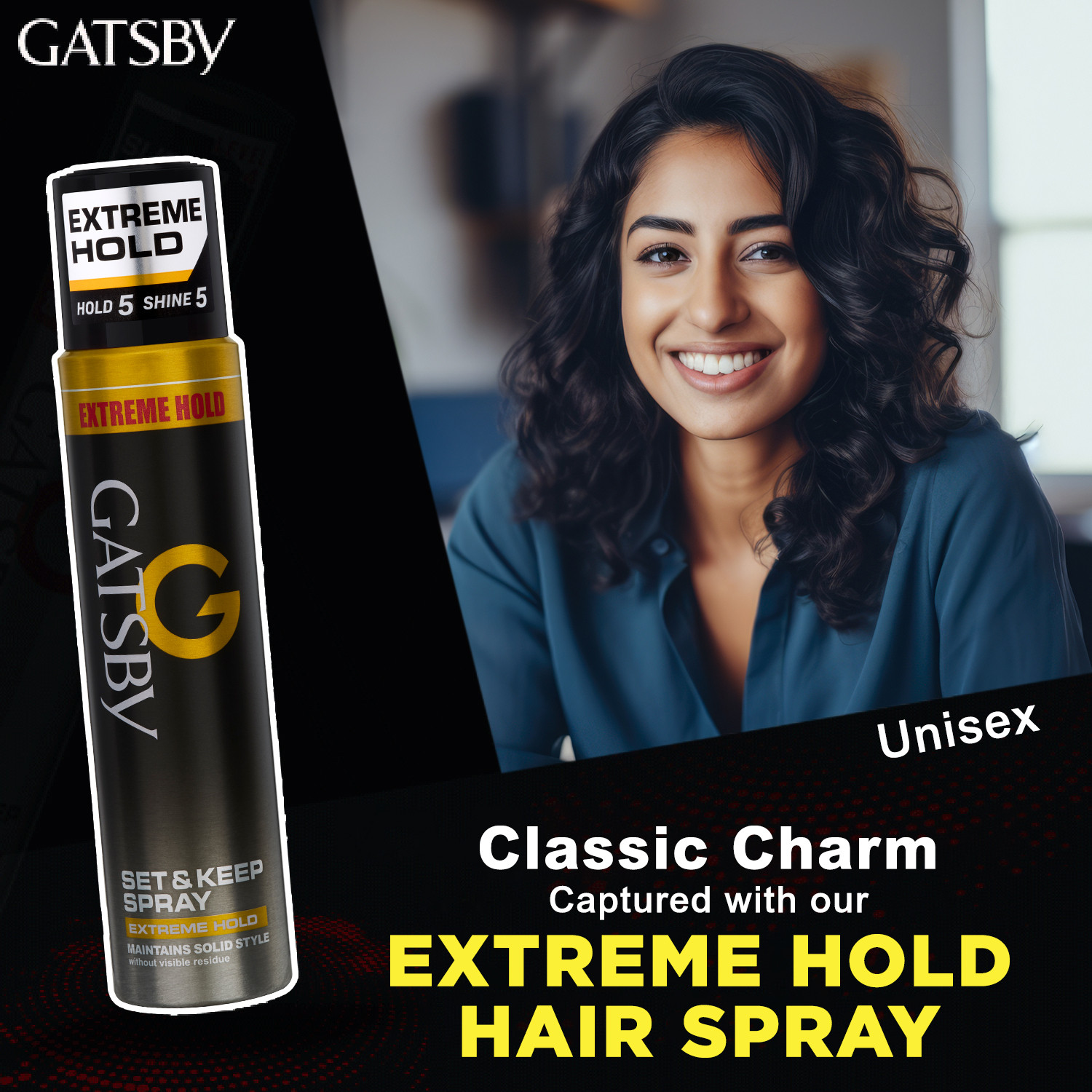 Image of GATSBY Japan Set & Keep Spray - Extreme Hold Hair Spray