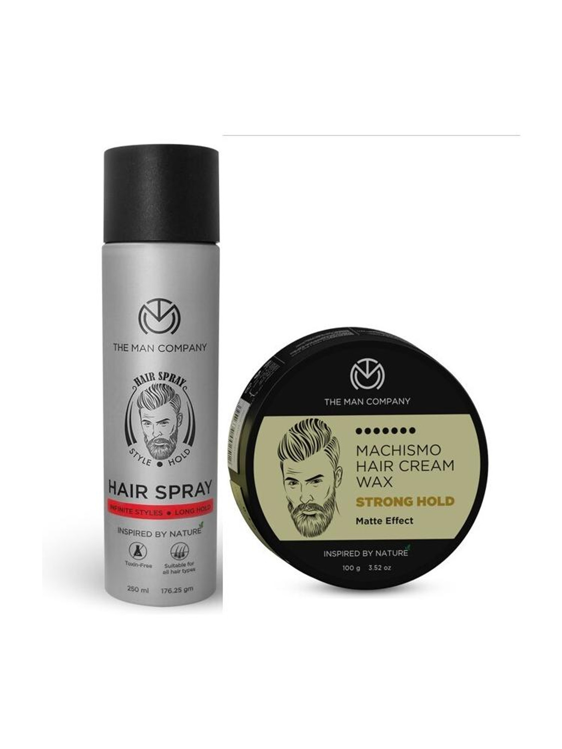 THE MAN COMPANY Style Max Machismo Hair Wax with Hair Spray for Men Hair Wax