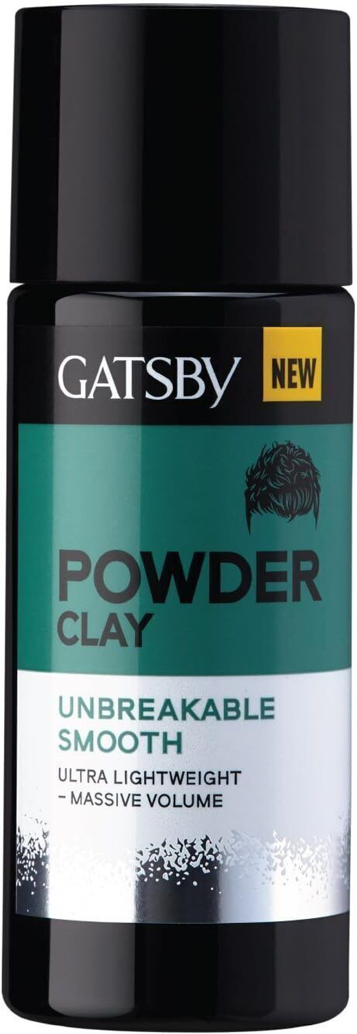Image of GATSBY Japan Powder Clay - Unbreakable Smooth Hair Clay