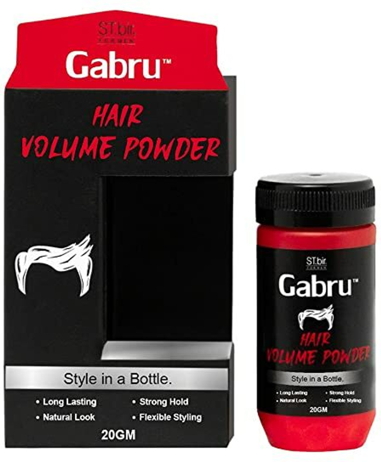 Image of GABRU Hair Volume Powder for Non Greasy Non Oily Hair Styling, Hair Powder