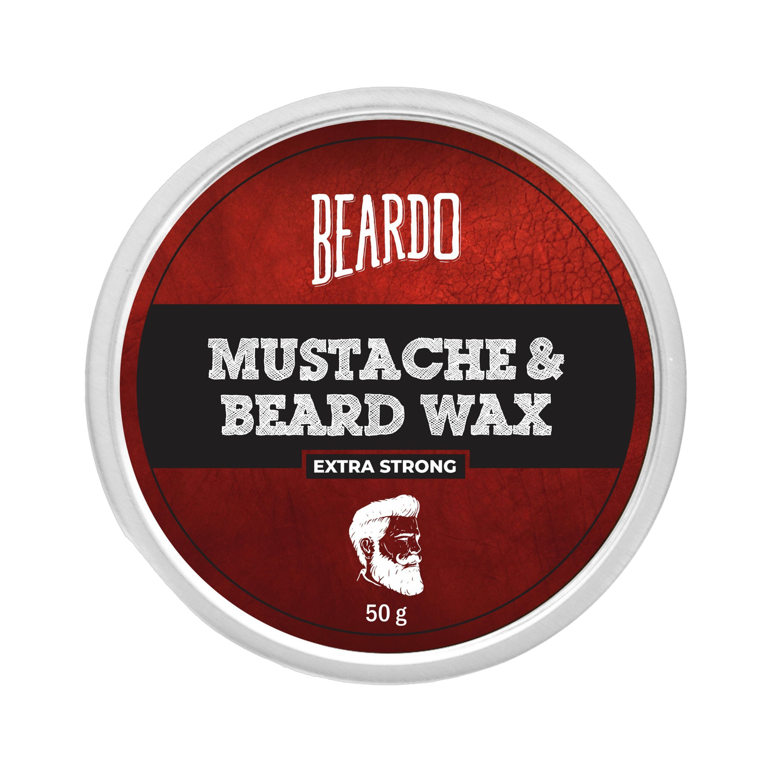 BEARDO Beard & Mustache Wax Extra Strong 50 Gm - Image 1