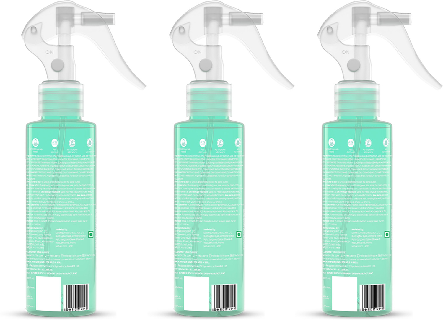 Image of The Plant Fix Plix Rosemary Hair Growth Advanced Hair Spray for fuller, thicker hair Hair Styler Hair Spray