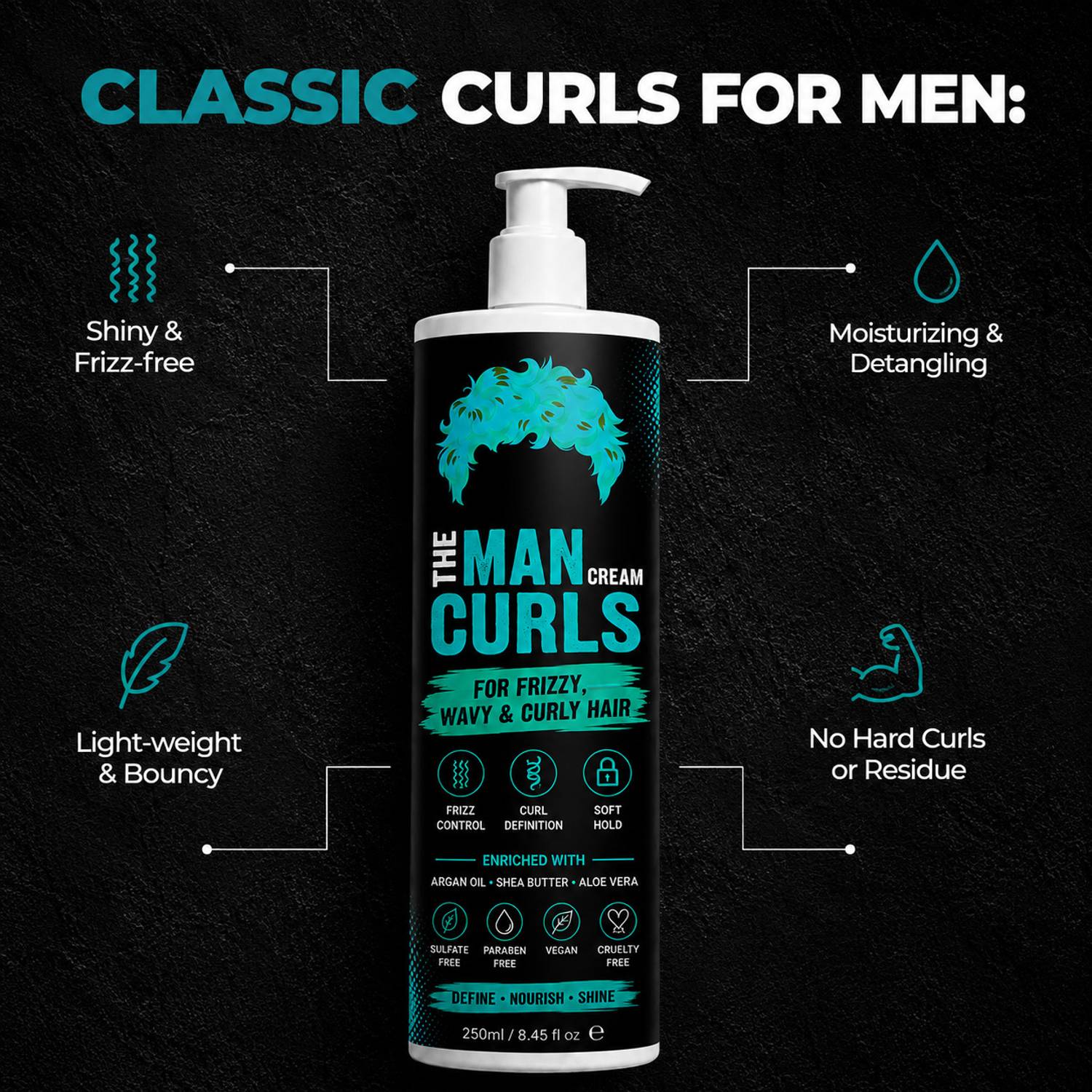 Hegza Perfect Curls Styling Cream - Image 3