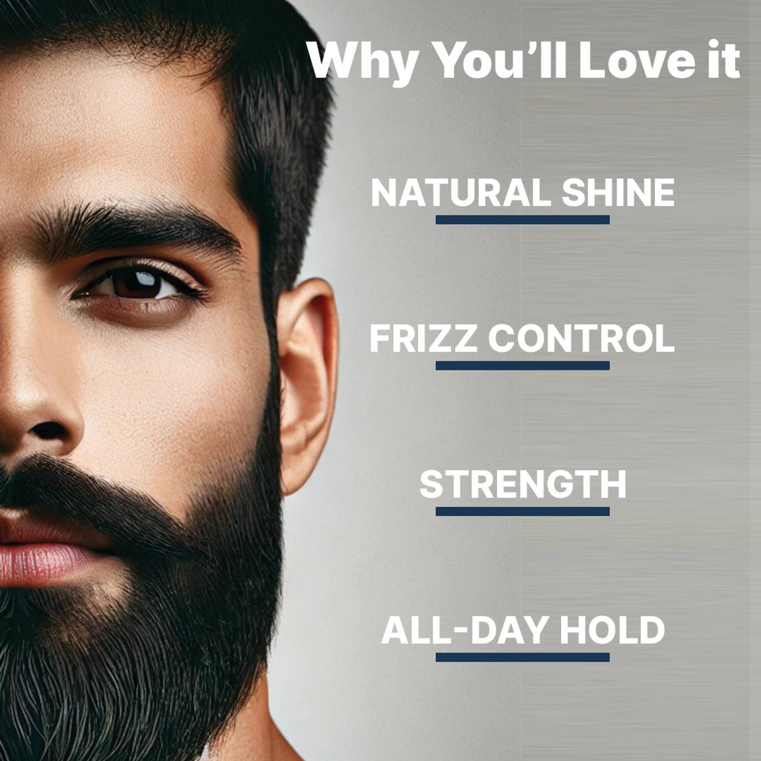 ALL MAN Fuzz Fixer Beard Styling Paste, 50g - Image 3