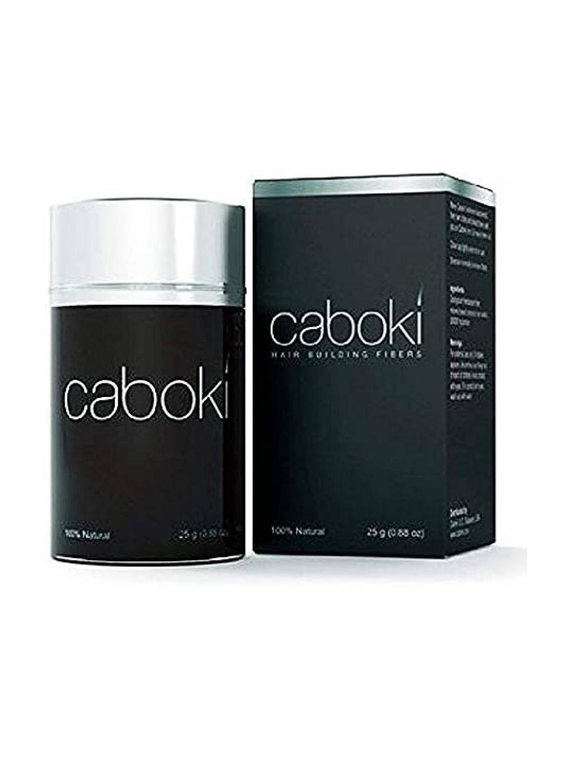 Caboki Hair Fibers Black 25 gm for Style Hair Fiber