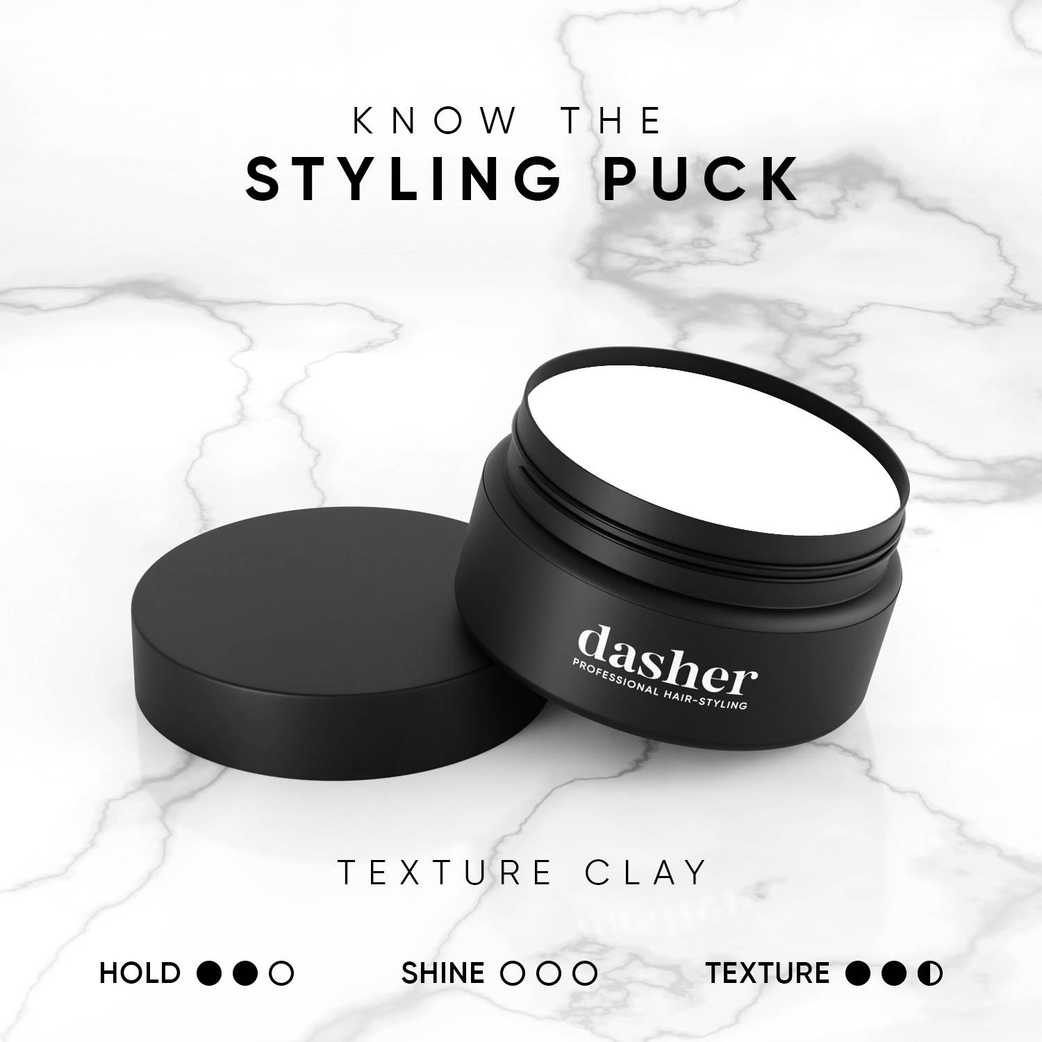 Dasher Texture Clay For Men's Hair - Image 5