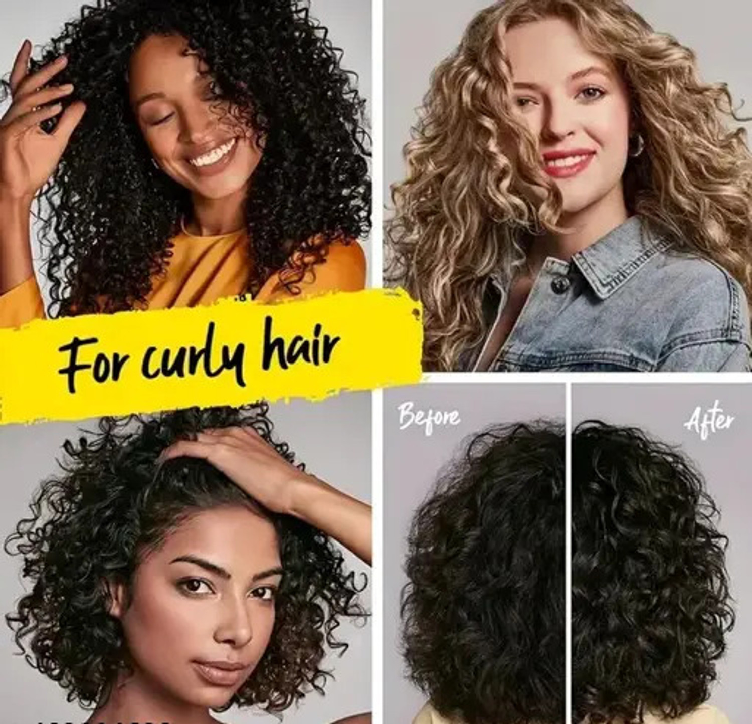 Image of Famire Miaofutong Curl Defining Cream for Enhances Wavy Hair and Curly Hair Hair Cream