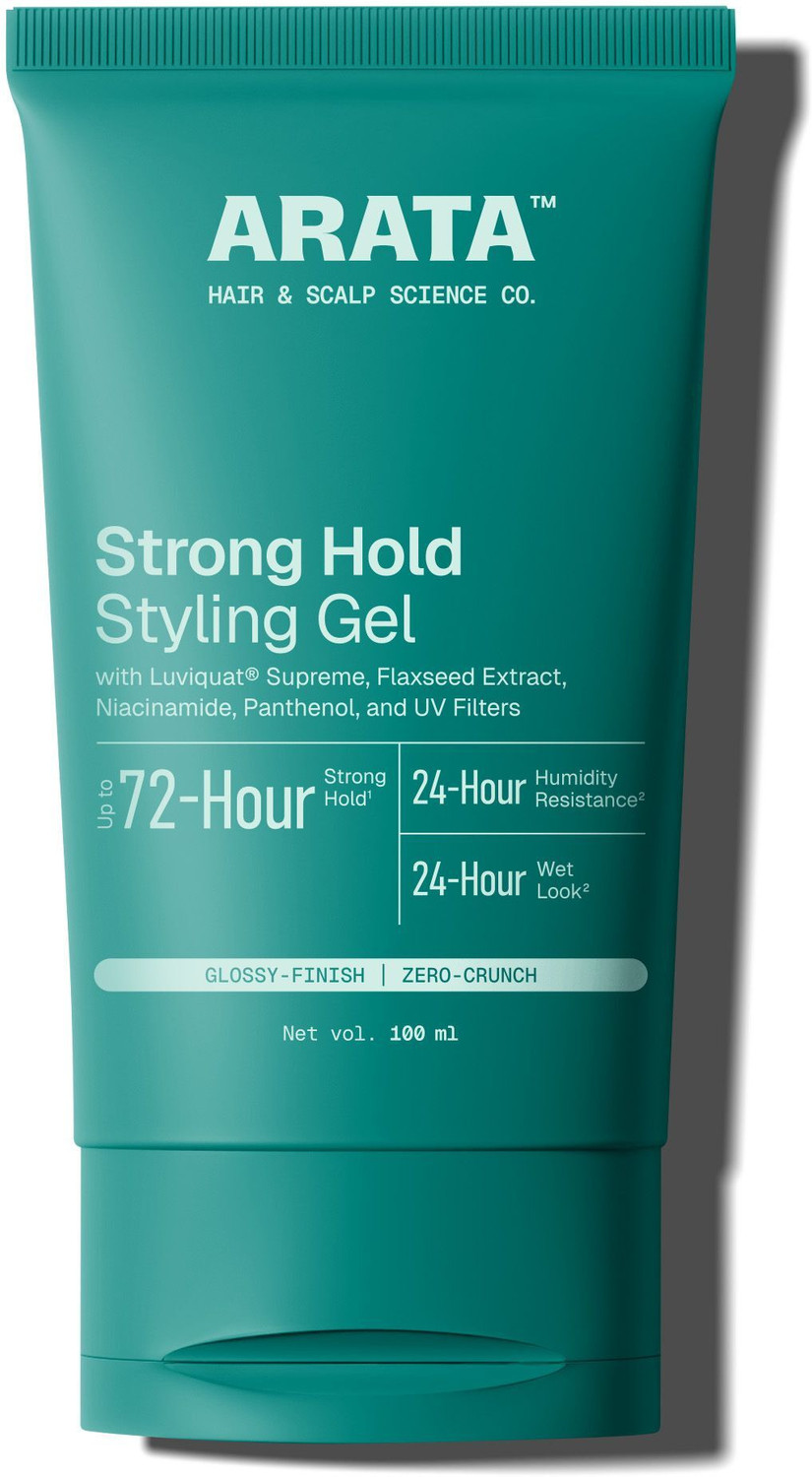 ARATA Hair Styling Gel for Men|Daily Use |Strong Hold|With Organic Flaxseed Hair Gel
