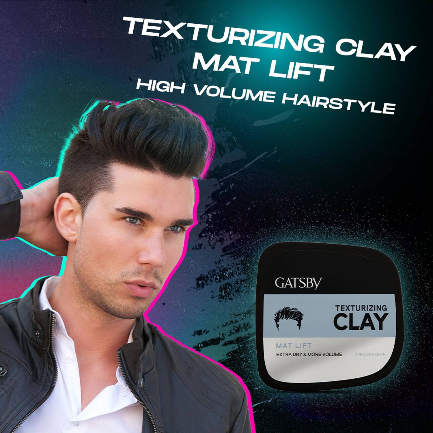 GATSBY Japan Texturizing Clay - Mat Lift Hair Clay - Image 3