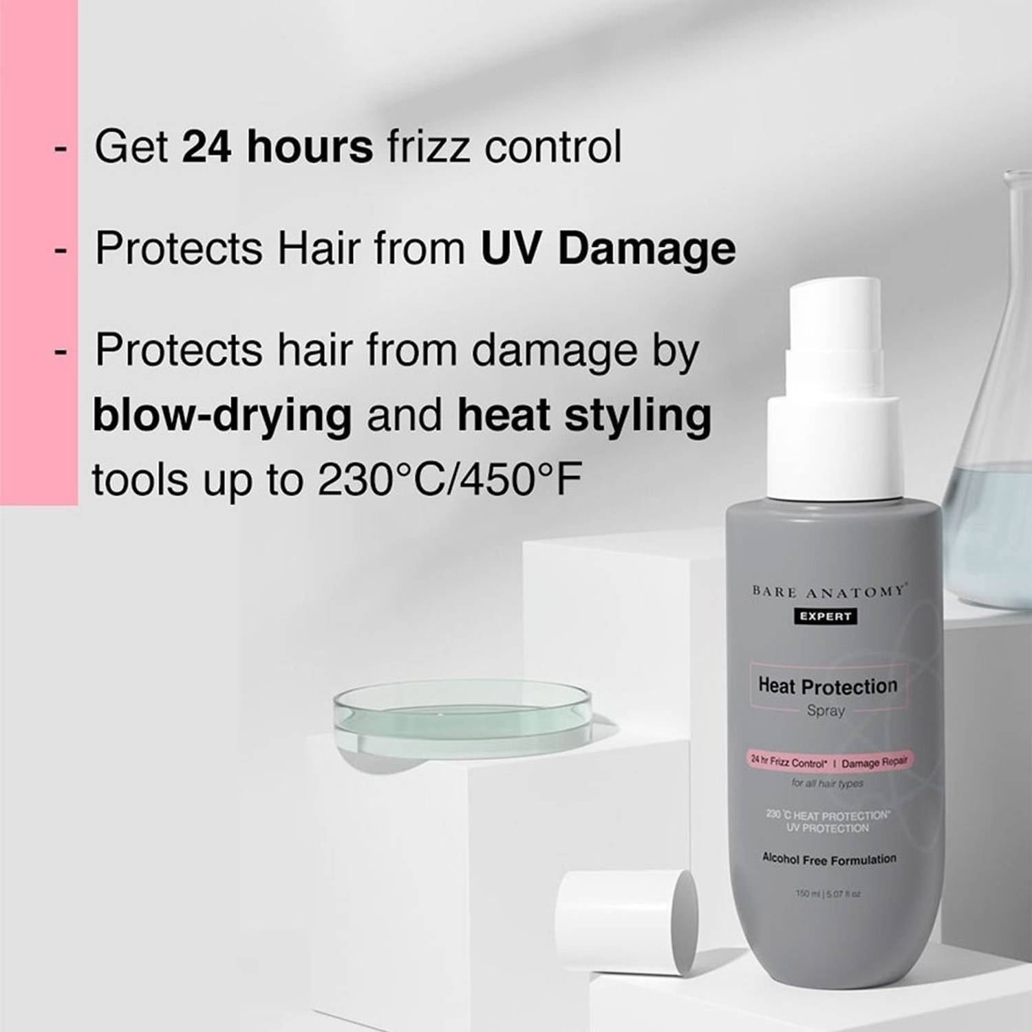 Bare Anatomy Heat Protection Spray, 150ml - Image 3